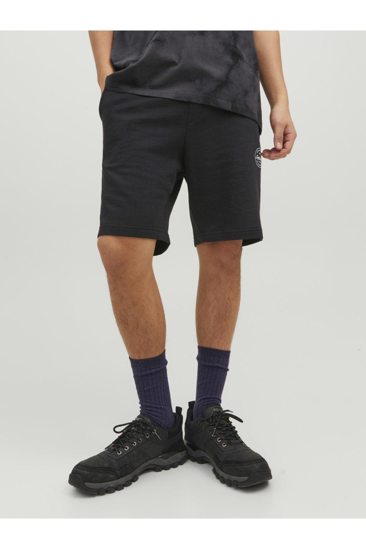 Jack & Jones Erkek Sweat Penye Günlük Şort- 12228647 - Jack & Jones - 12228647