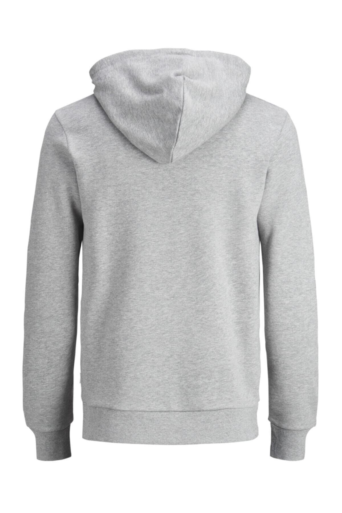 Jack & Jones Erkek Sweatshirt - Corp Logo Sweat Hood 12137054 - Jack & Jones - 12137054