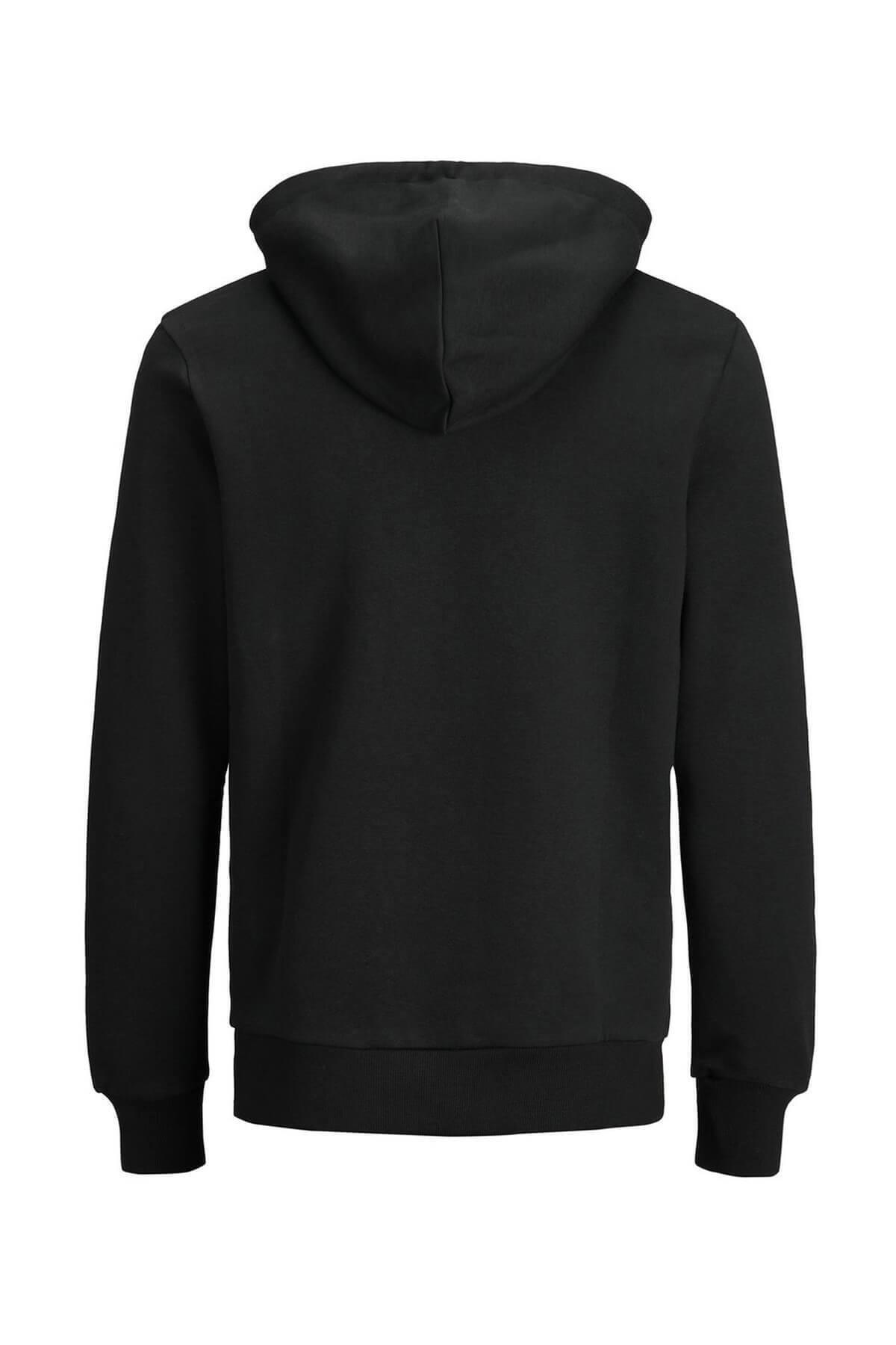 Jack & Jones Erkek Sweatshirt - Corp Logo Sweat Hood 12137054 - Jack & Jones - 12137054