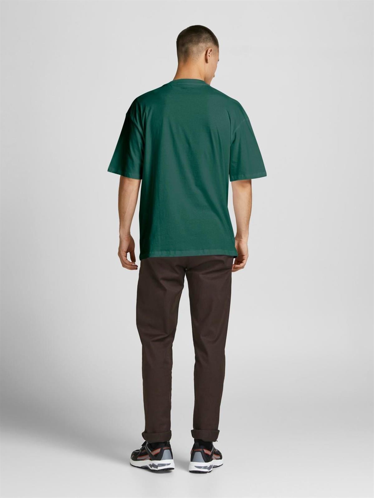 Jack & Jones Erkek T-shirt JORBRINK CLUB PRINT TEE SS CREW NECK 12205144 - Jack & Jones - 12205144