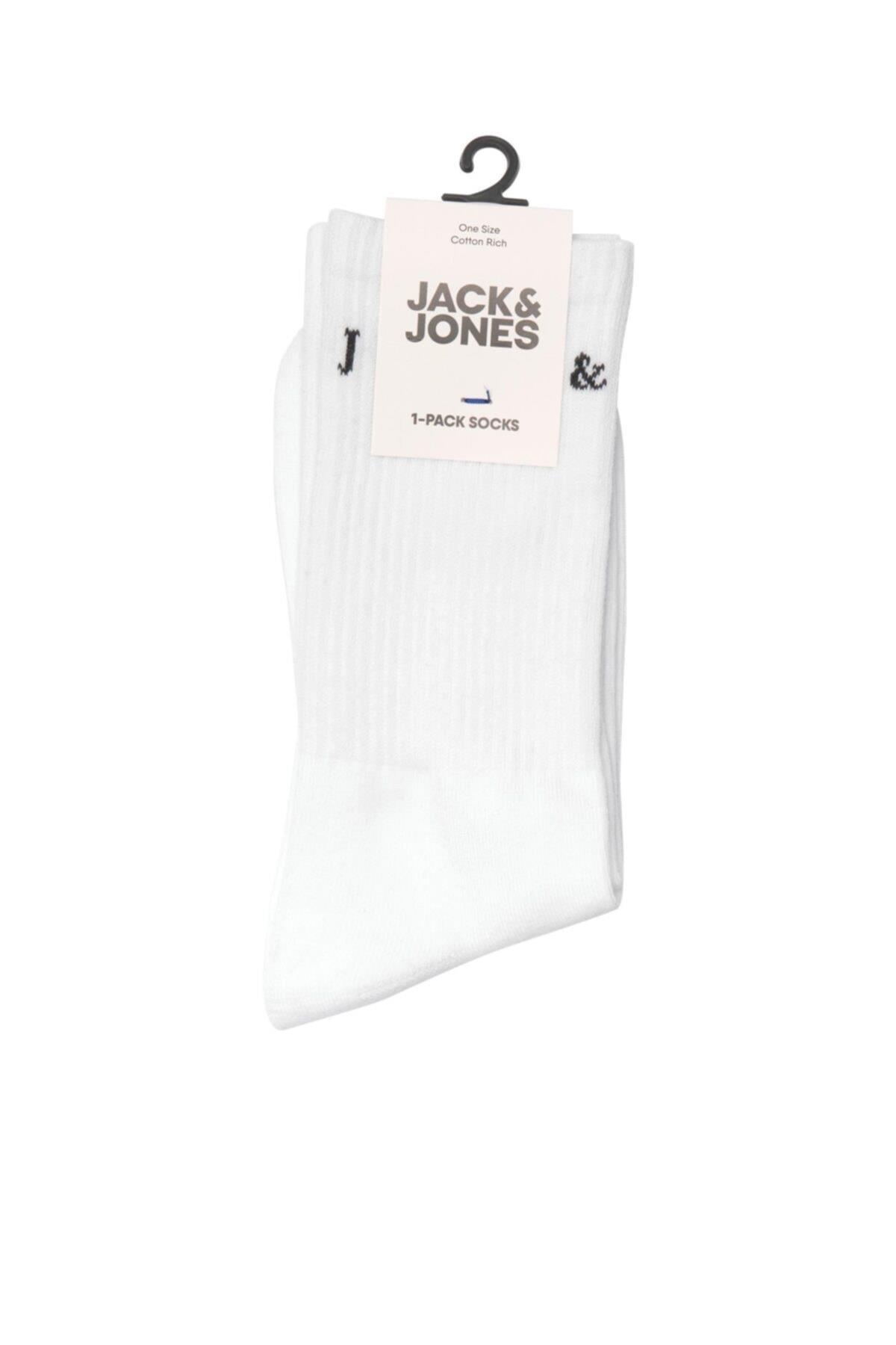 Jack & Jones Erkek Uzun Çorap Copenhagen Tennis Socks - 12204814-02 - Jack & Jones - 12204814-02