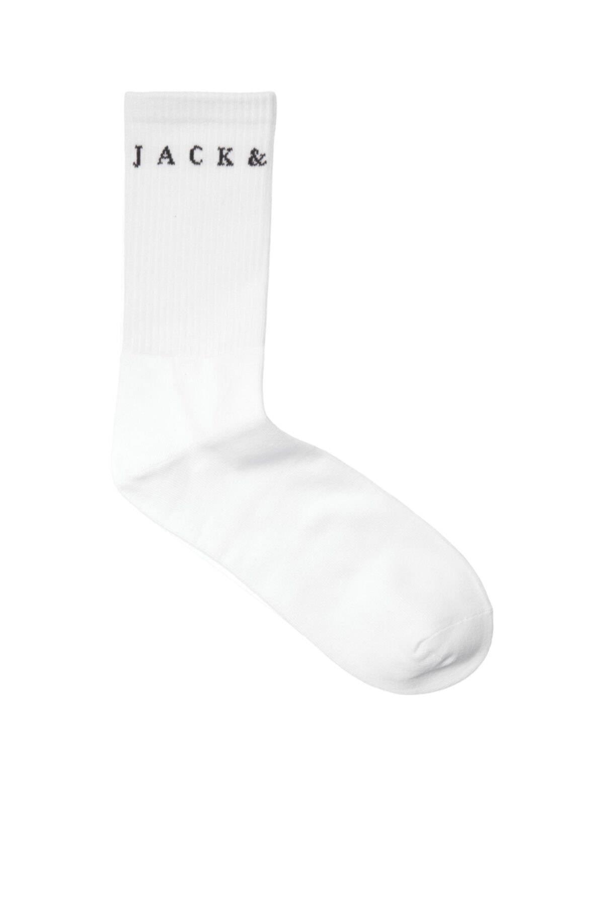 Jack & Jones Erkek Uzun Çorap Copenhagen Tennis Socks - 12204814-02 - Jack & Jones - 12204814-02