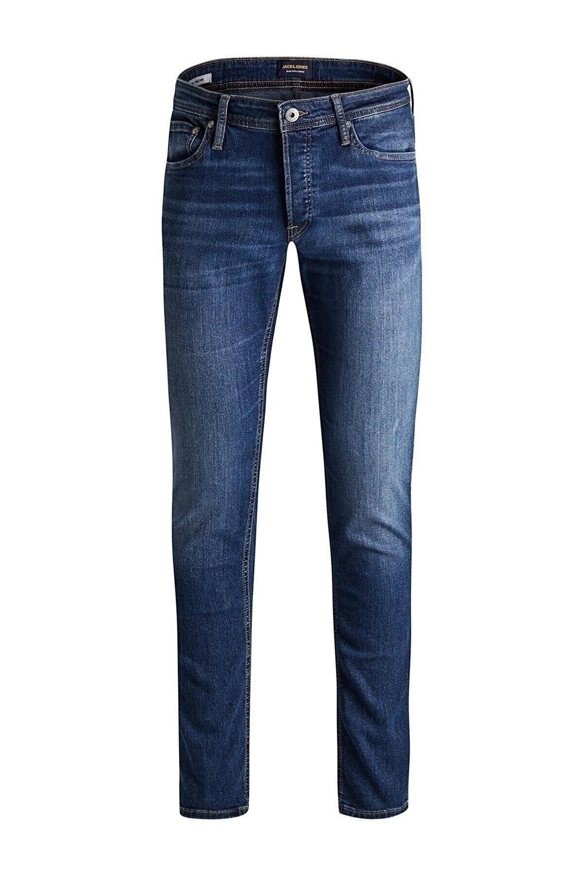 Jack & Jones Gleen Erkek Kot Pantolon Slim Jeans - 12152347  - Jack & Jones - 12152347