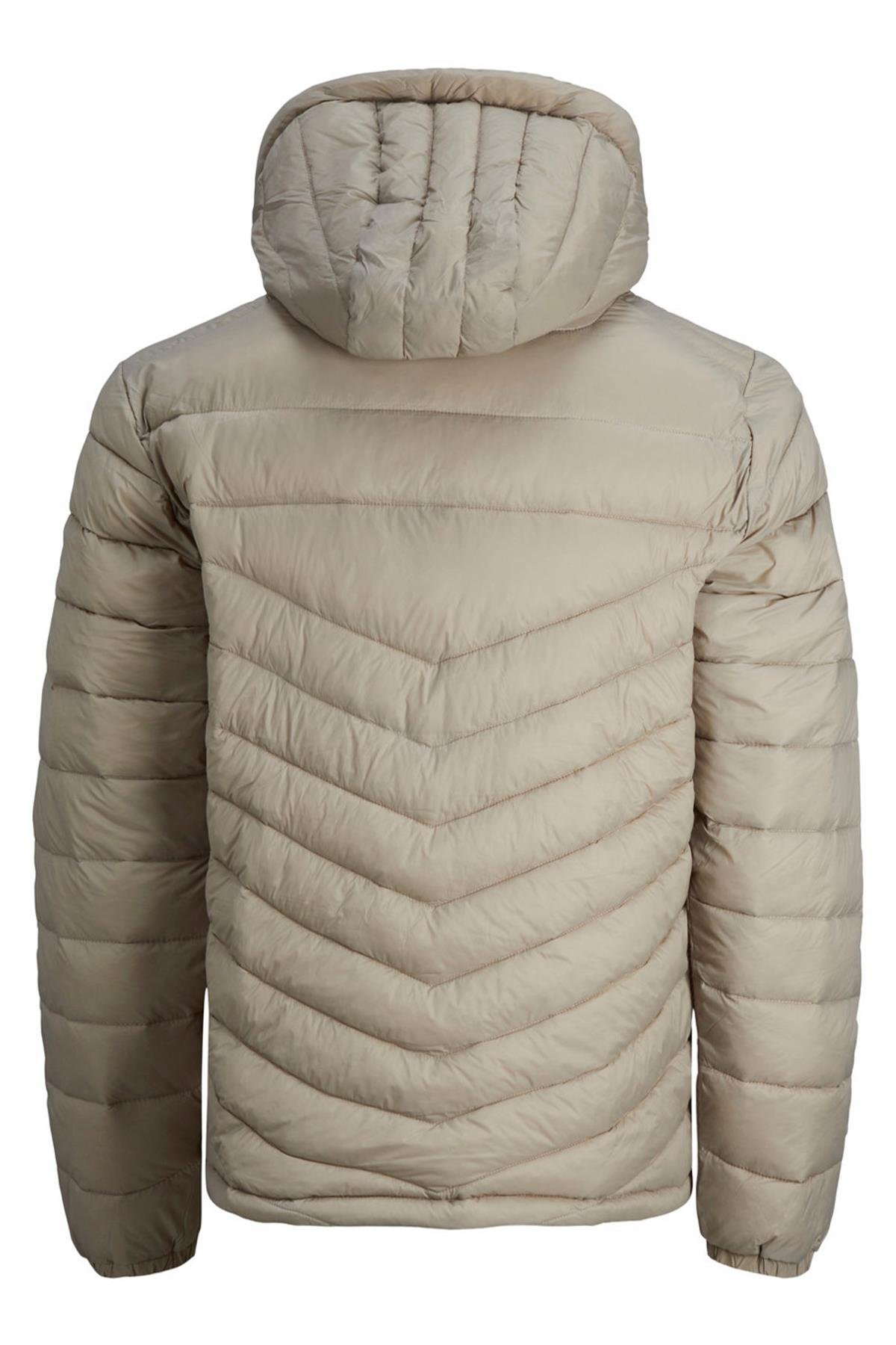 Jack & Jones Jjehero Puffer Krem Erkek Şişme Mont - 12211785 - Jack & Jones - TYC00536093233