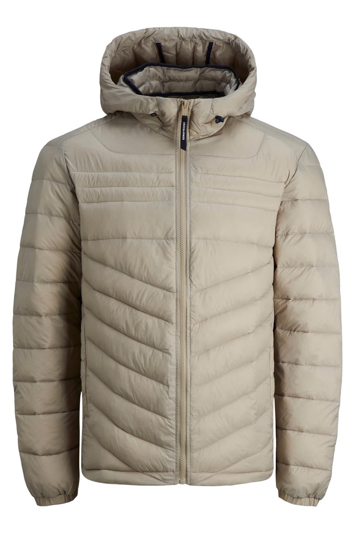 Jack & Jones Jjehero Puffer Krem Erkek Şişme Mont - 12211785 - Jack & Jones - TYC00536093233