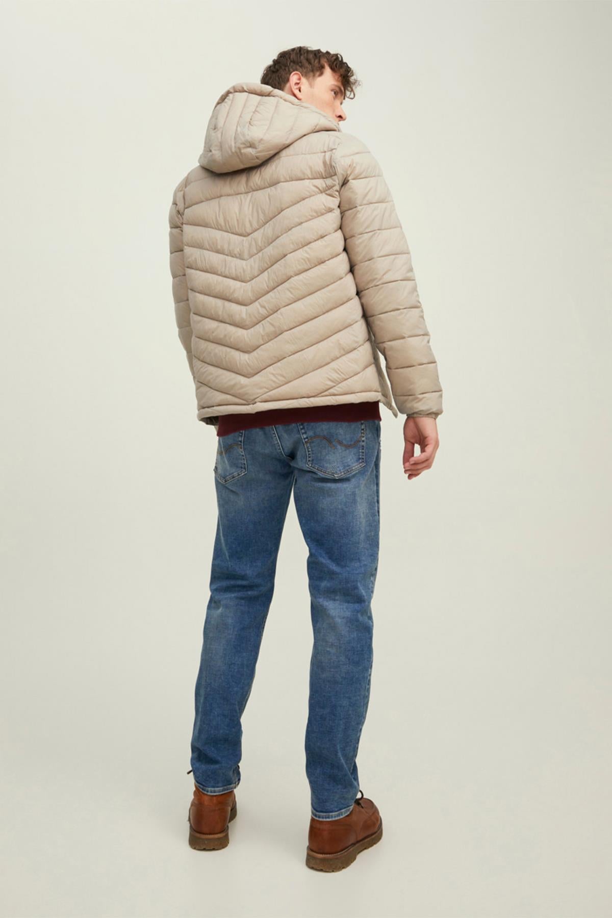 Jack & Jones Jjehero Puffer Krem Erkek Şişme Mont - 12211785 - Jack & Jones - TYC00536093233