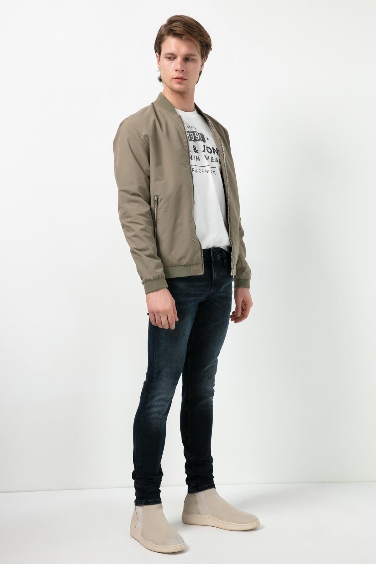 Jack & Jones Liam Skinny Fit Erkek Kot Pantolon 12166852 - Jack & Jones - 12166852