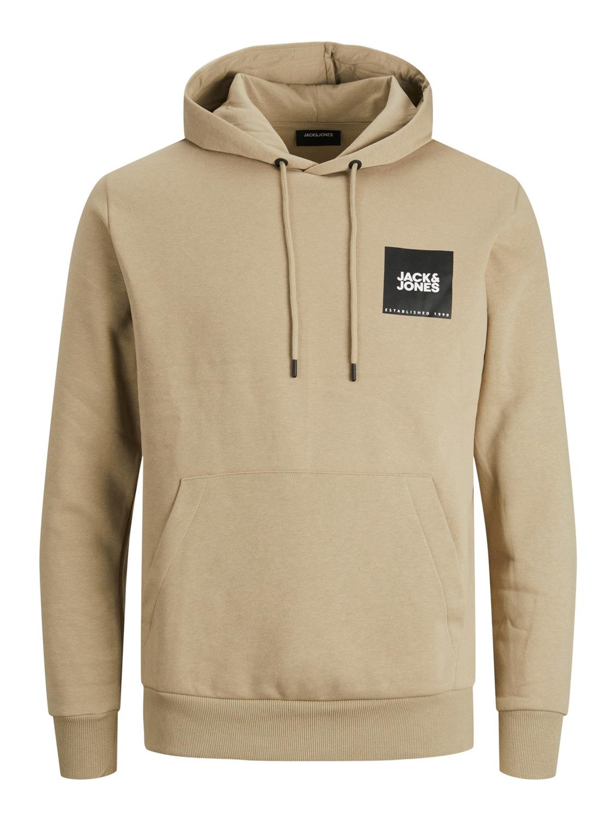 Jack & Jones Lock Erkek Kapüşonlu Sweatshirt 12213245 - Jack & Jones - 12213245