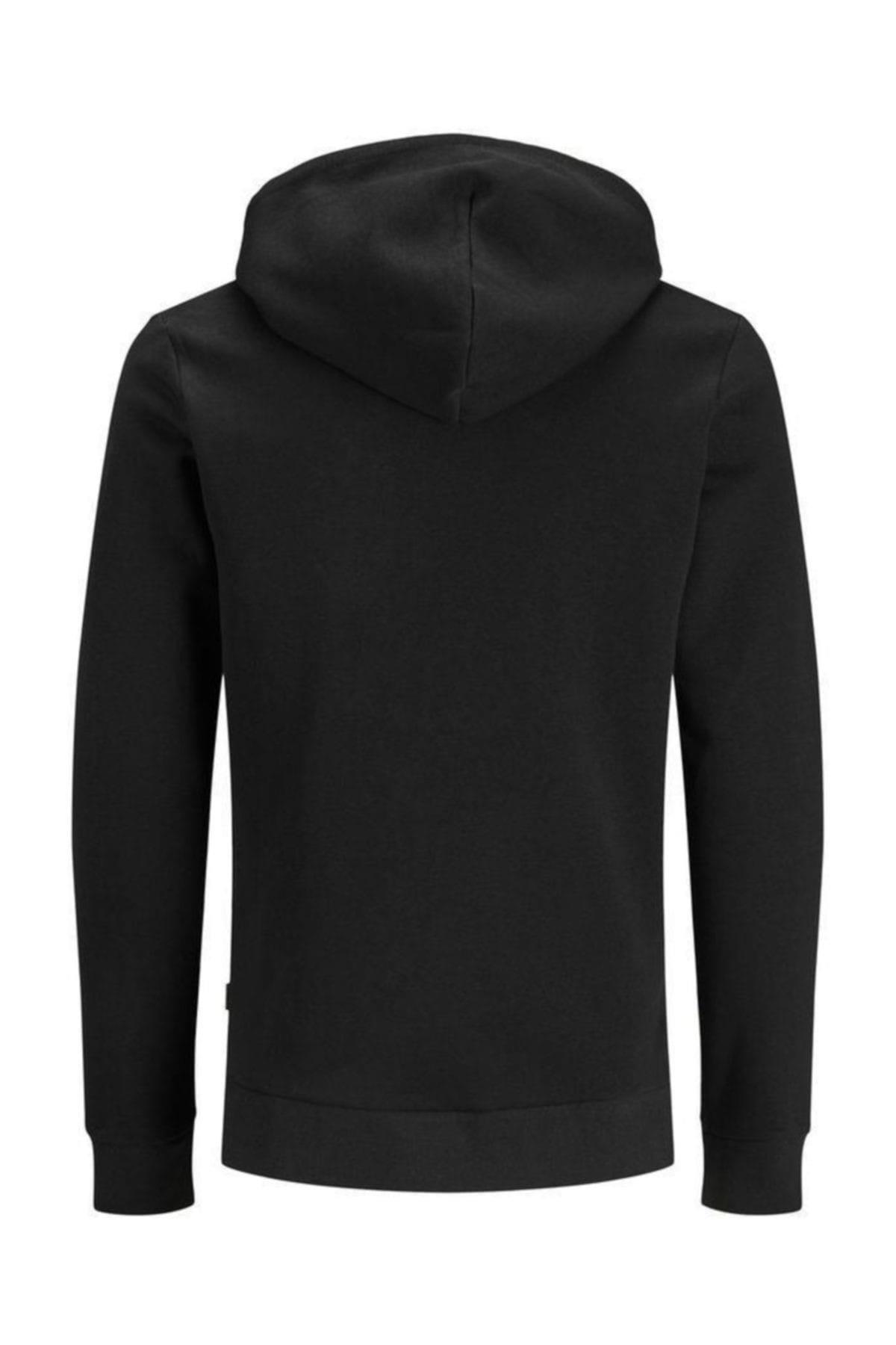Jack & Jones Logolu Erkek Kapüşonlu Sweatshirt - 12152840 - Jack & Jones - 12152840