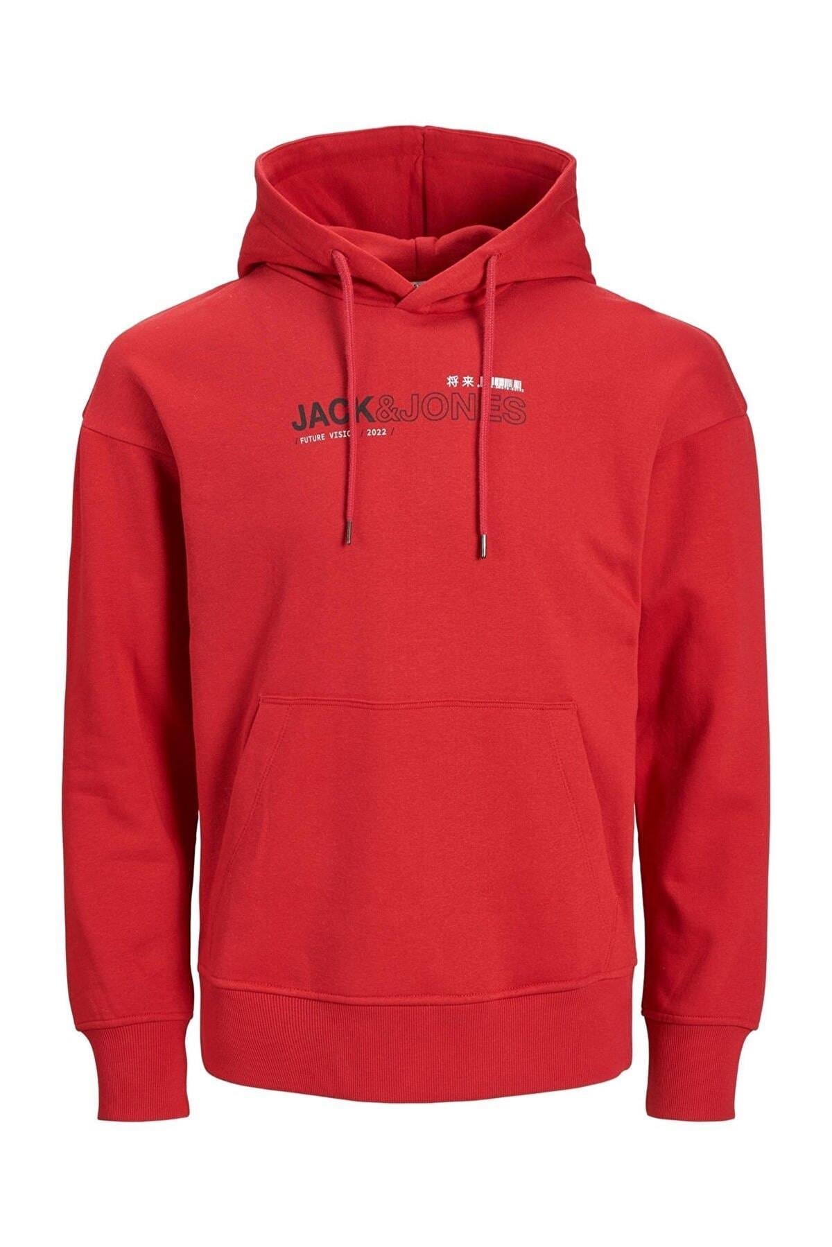 Jack & Jones Mono Vision Erkek Sweatshirt - 12216286-02 - Jack & Jones - 12216286