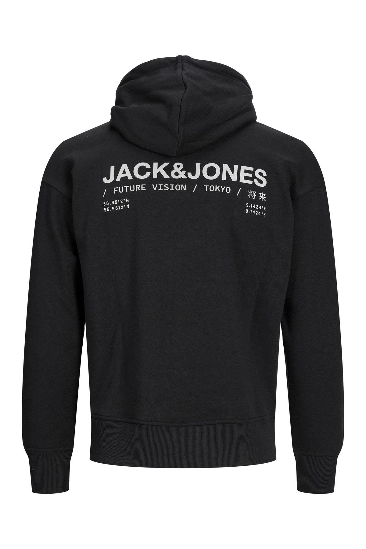 Jack & Jones Mono Vision Erkek Sweatshirt - 12216286-02 - Jack & Jones - 12216286