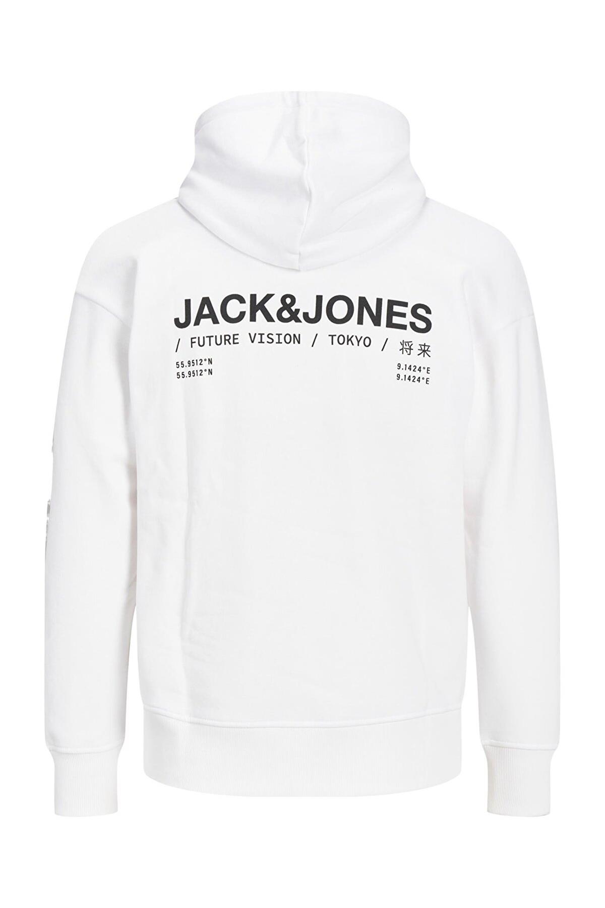 Jack & Jones Mono Vision Erkek Sweatshirt - 12216286-02 - Jack & Jones - 12216286