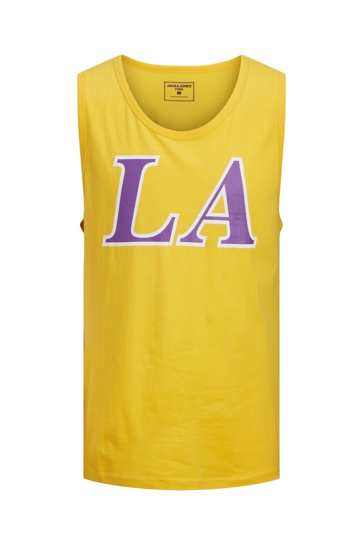Jack & Jones NBA Basketbol Base Tank Top Erkek Atlet 12210164-22 - Jack & Jones - 12210164