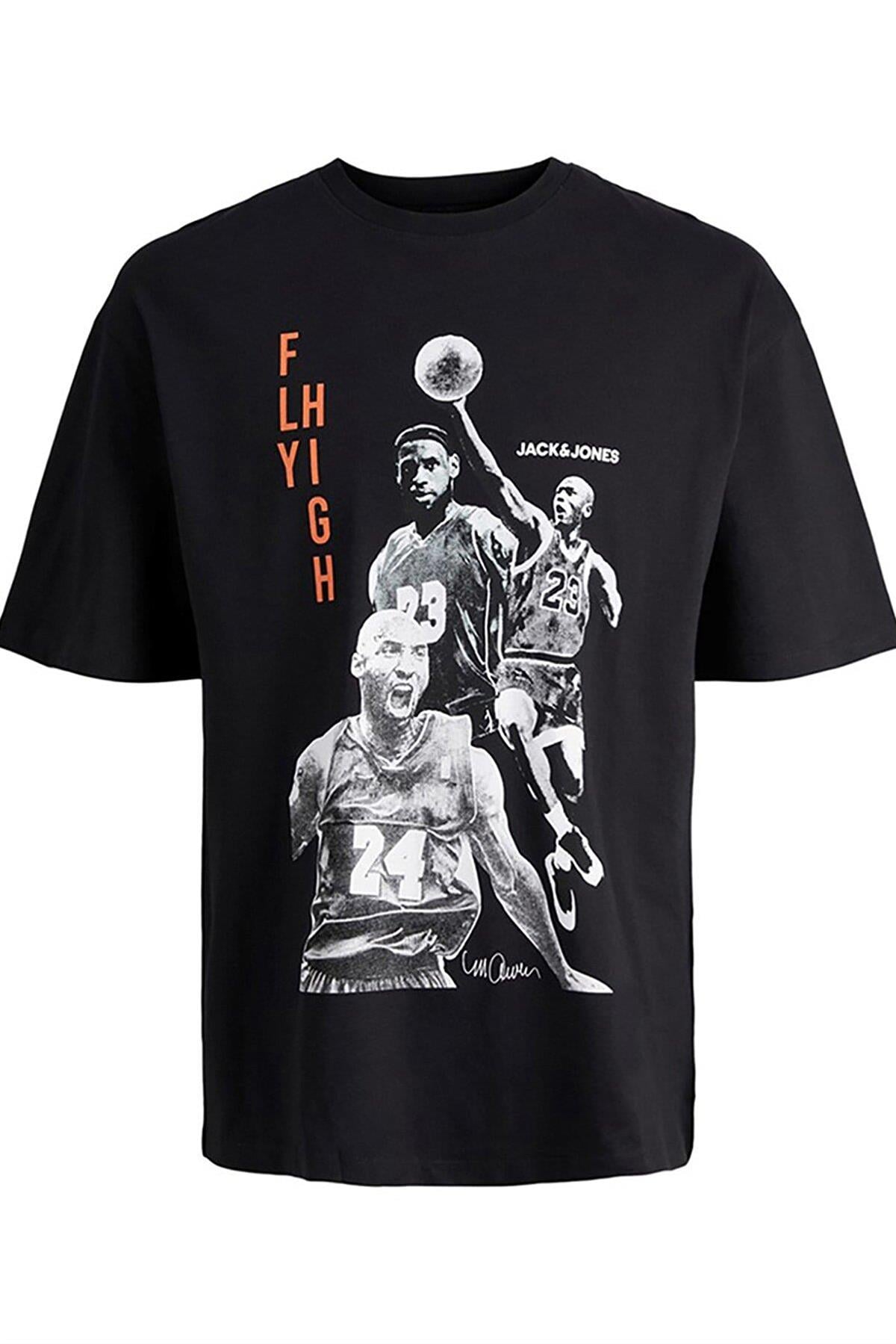 Jack & Jones NBA Basketbol Erkek T-shirt 12211029 - Jack & Jones - 12211029