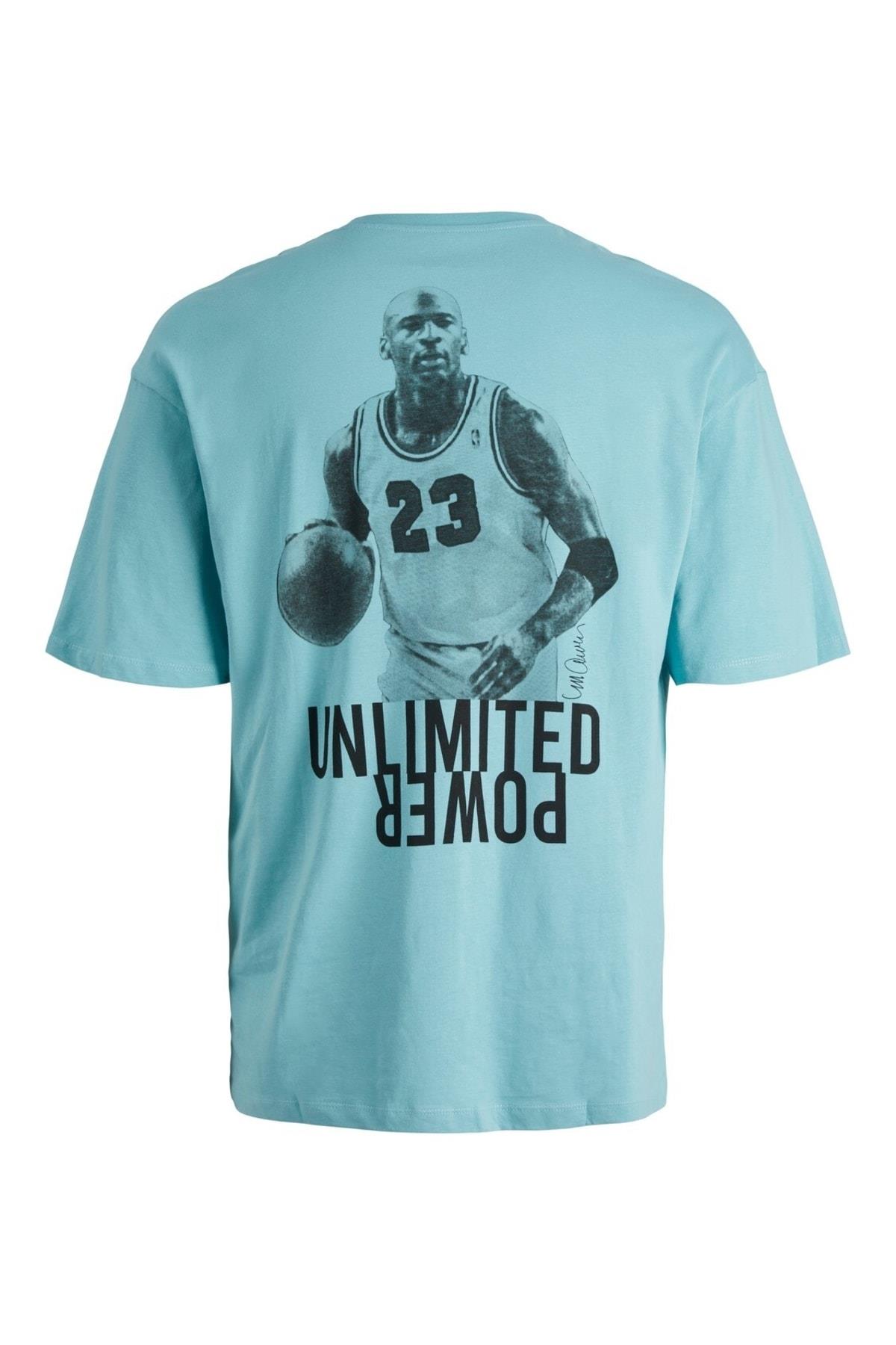 Jack & Jones NBA Basketbol Erkek T-shirt 12211029 - Jack & Jones - 12211029