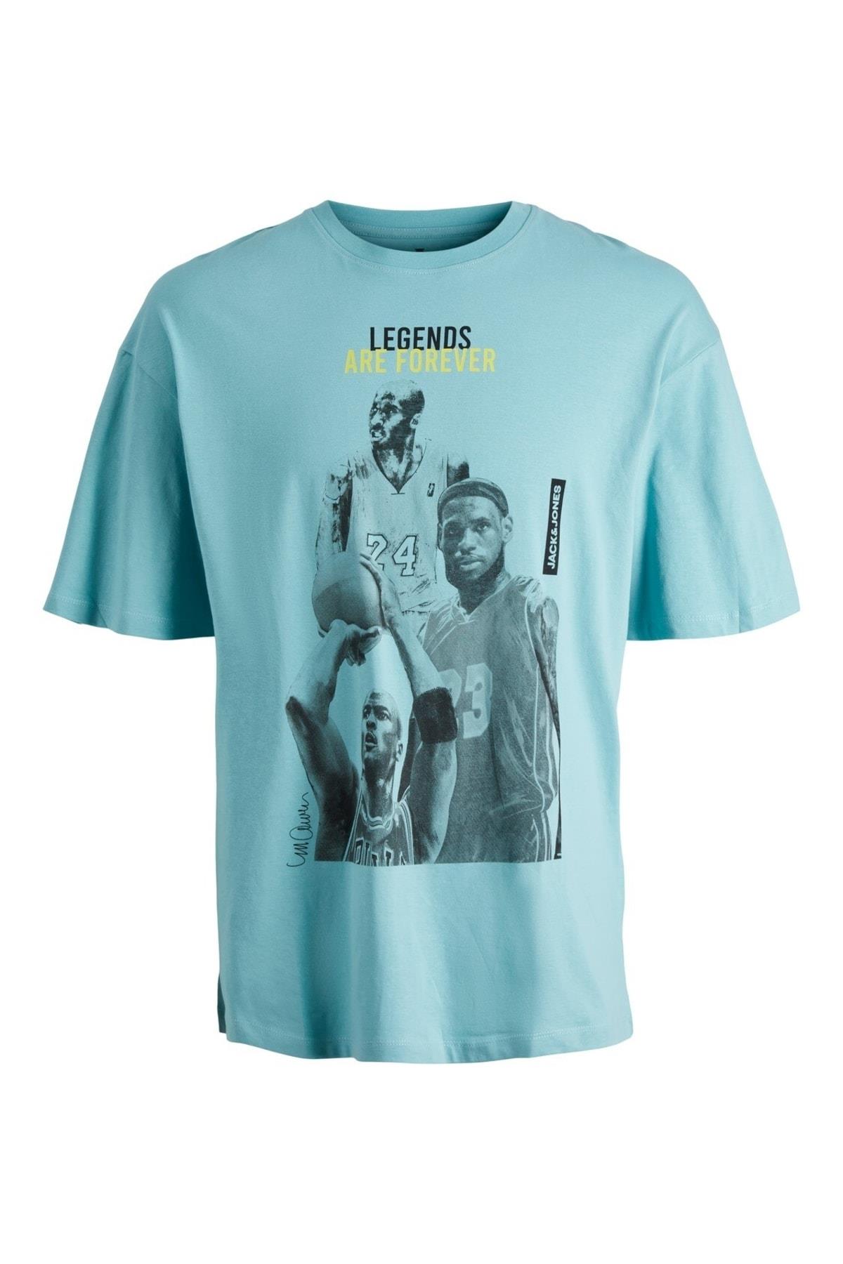 Jack & Jones NBA Basketbol Erkek T-shirt 12211029 - Jack & Jones - 12211029