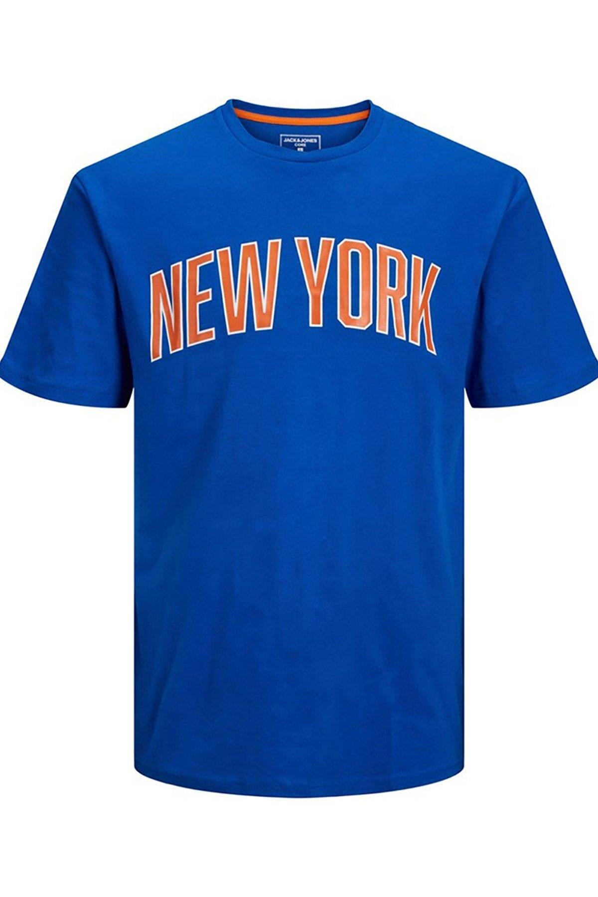 Jack & Jones NBA Lisanslı Basketbol Erkek T-shirt - 12210198 - Jack & Jones - 12210198