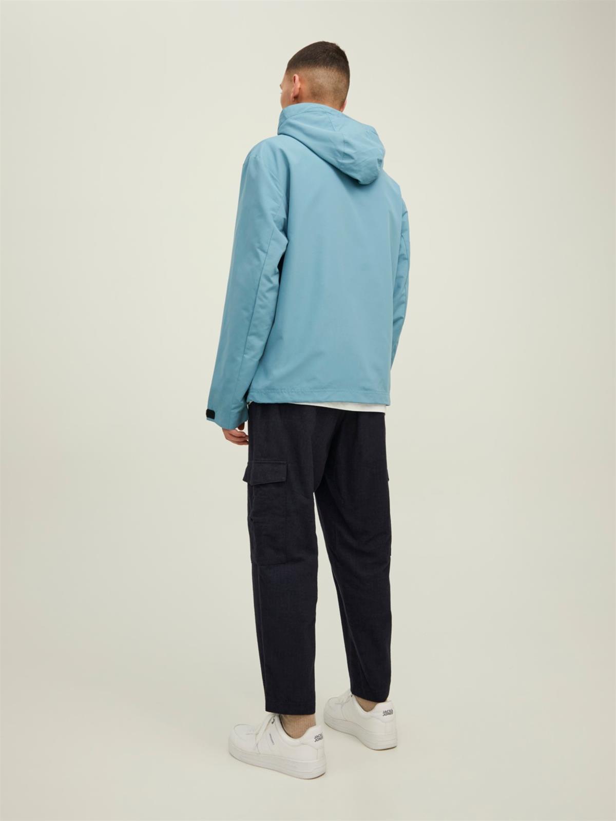 Jack Jones Ono Anorak Erkek Siyah Mont 12215915 - Jack & Jones - 12215915