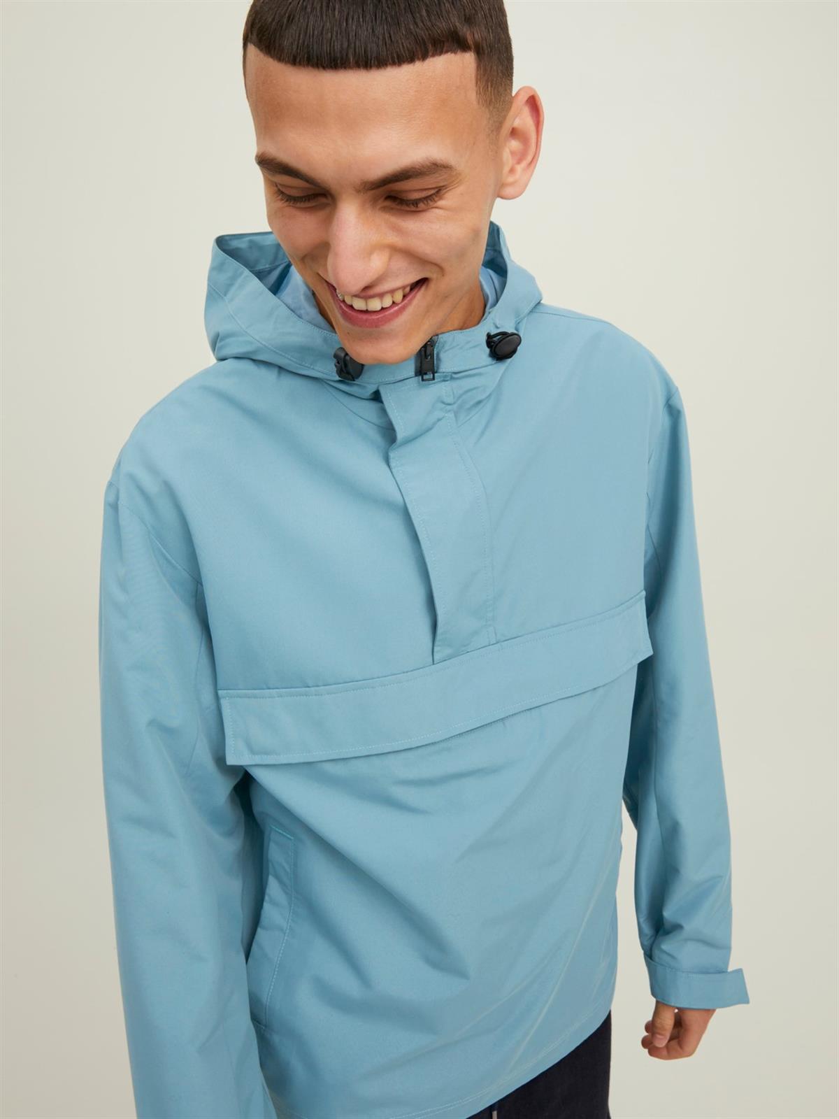 Jack Jones Ono Anorak Erkek Siyah Mont 12215915 - Jack & Jones - 12215915