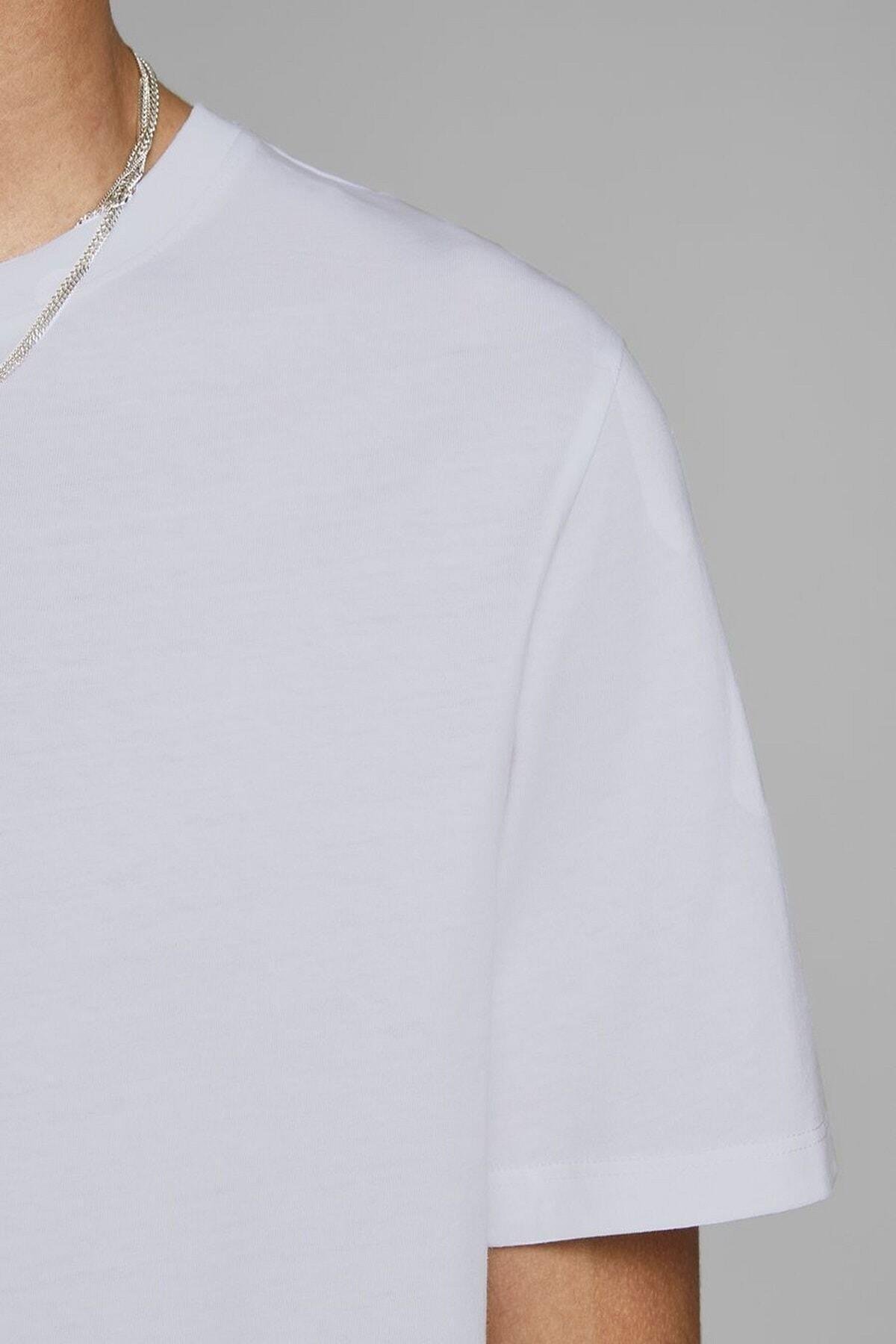 Jack & Jones Organic Basic Tee Erkek T-Shirt - 12156101 - Jack & Jones - 12156101