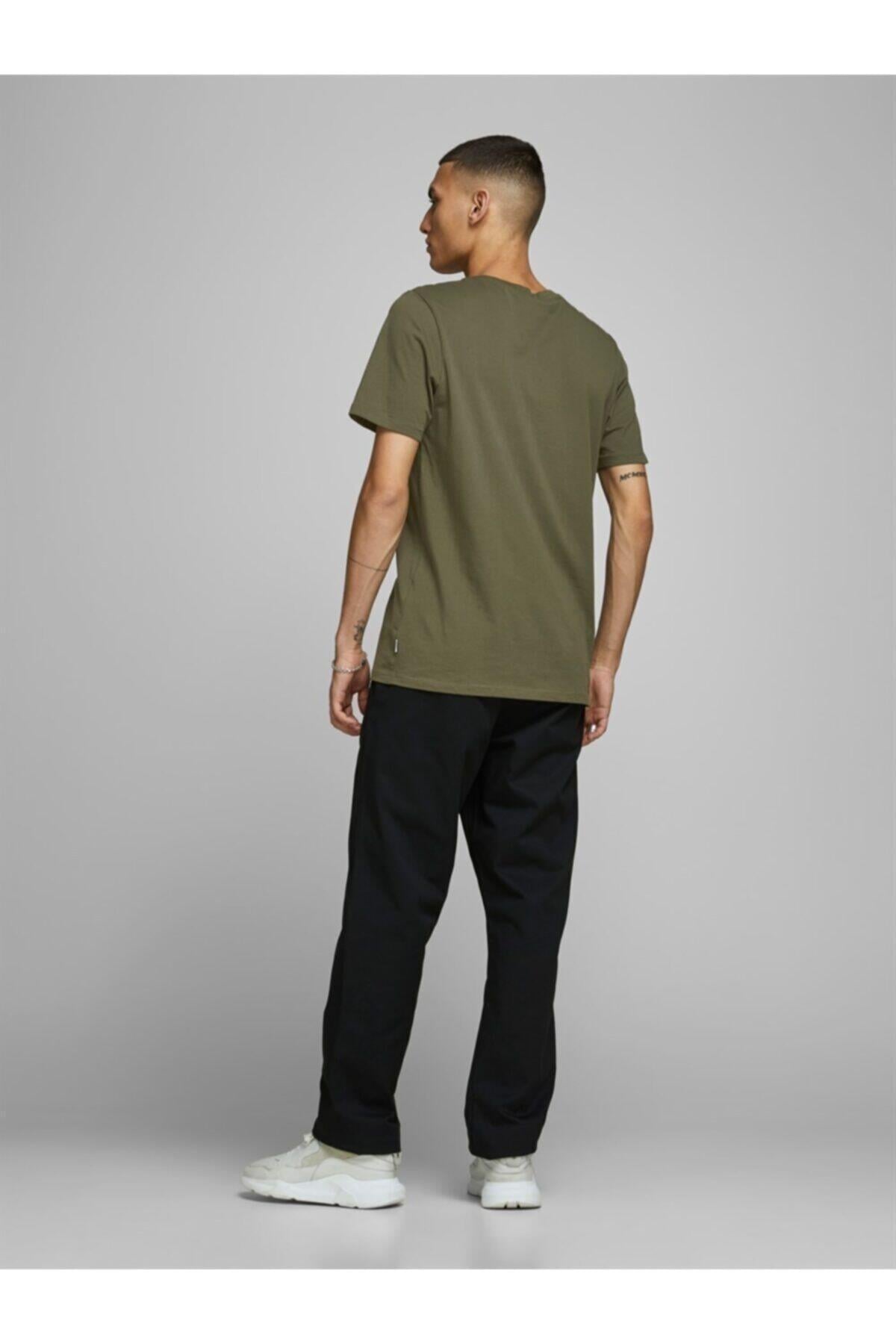 Jack & Jones Organic Basic Tee Erkek T-Shirt - 12156101 - Jack & Jones - 12156101