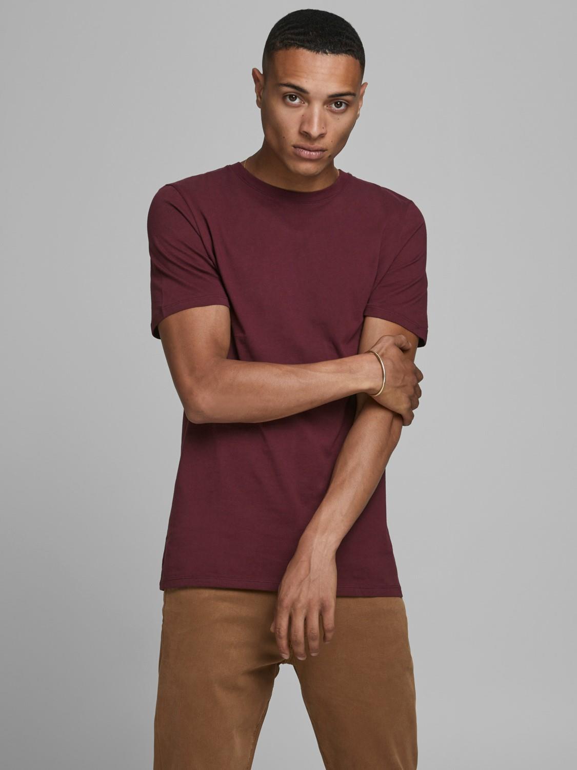 Jack & Jones Organic Basic Tee Erkek T-Shirt - 12156101 - Jack & Jones - 12156101