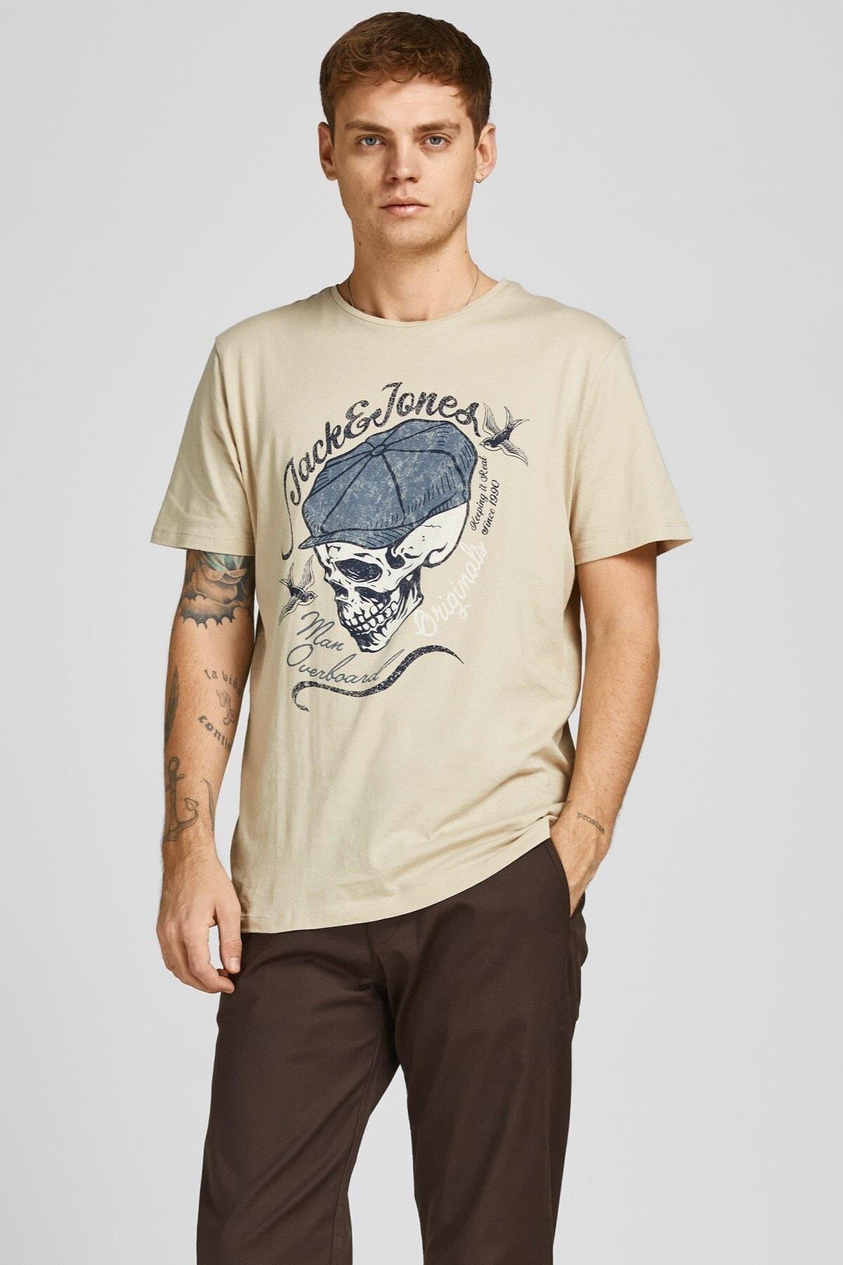 Jack & Jones Peyote Erkek T-shirt - 12205684 - Jack & Jones - KSB-12205684