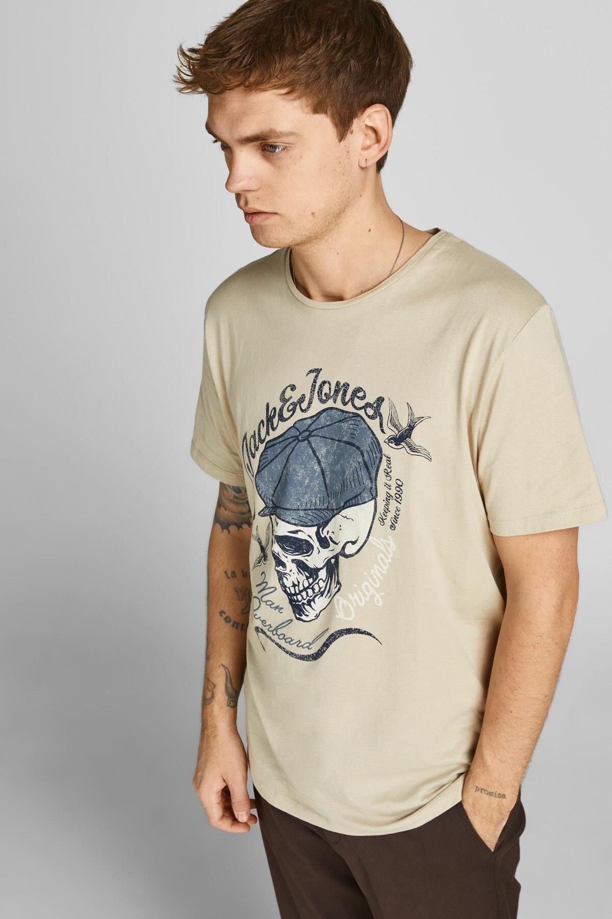 Jack & Jones Peyote Erkek T-shirt - 12205684 - Jack & Jones - KSB-12205684