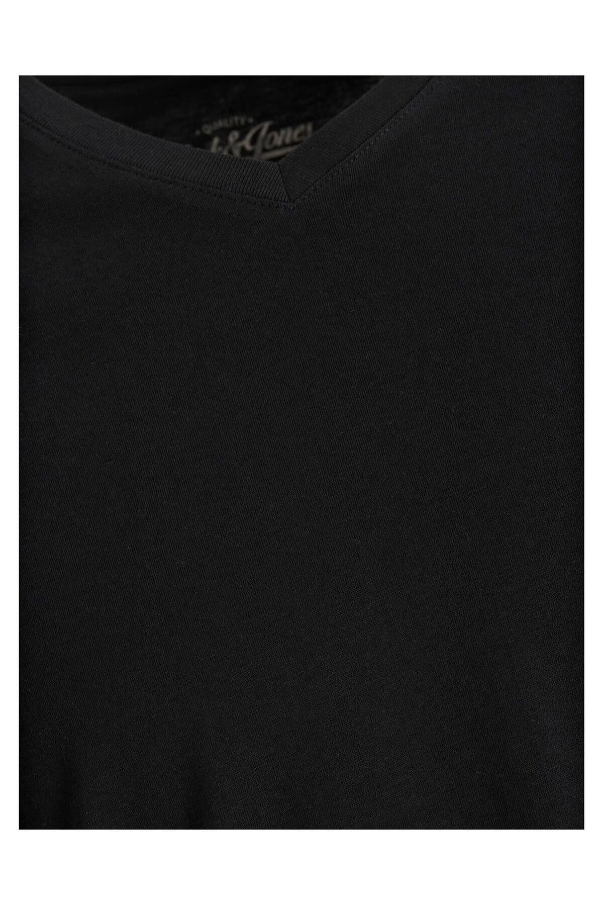 Jack & Jones T-Shirt Jjeplain V Neck 12136713-WHT - Jack & Jones - 12136713