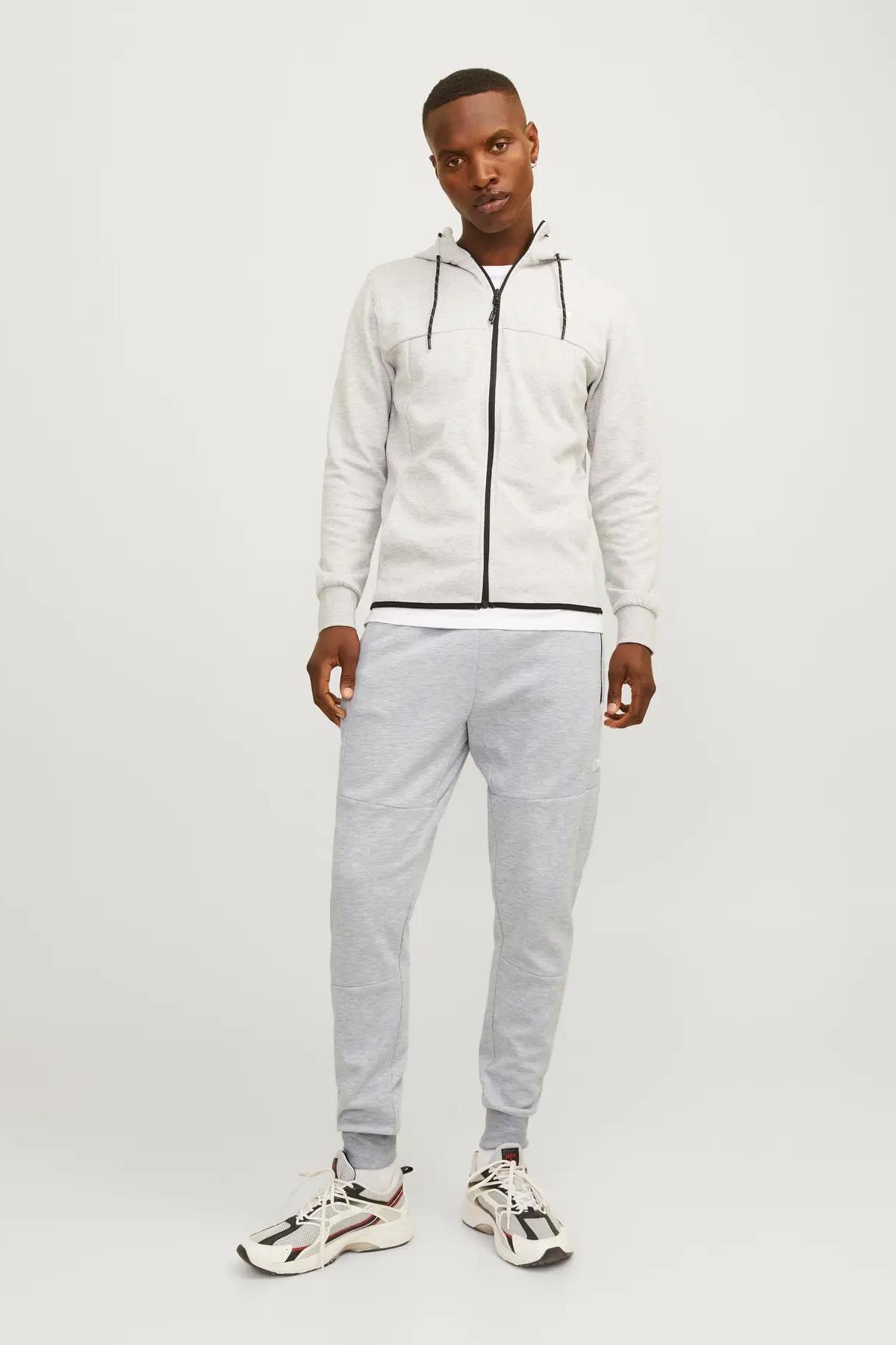 Jack & Jones Will Air Erkek Gri Eşofman Altı-12184970 - Jack & Jones - 12184970-2