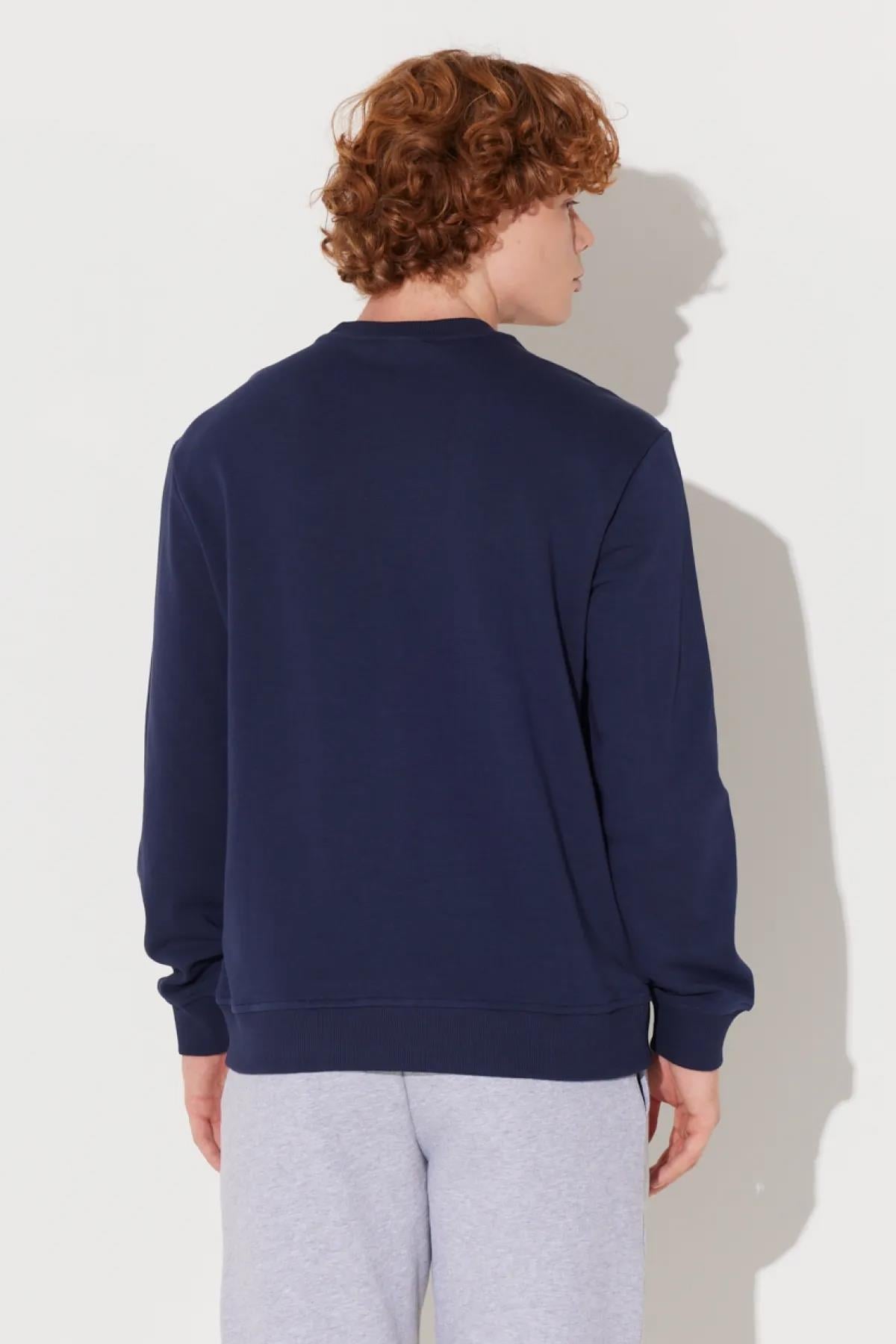 Lee Bisiklet Yaka Regular Fit Erkek Sweatshirt - L232501 - Lee - L232501