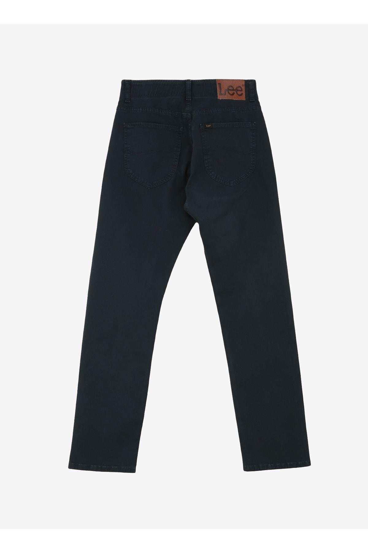 Lee Erlel Slim Fit Normal Bel Dar Paça Lacivert Extreme Motion Kot Pantolon - L72ABGA98 - Lee - 5003142730