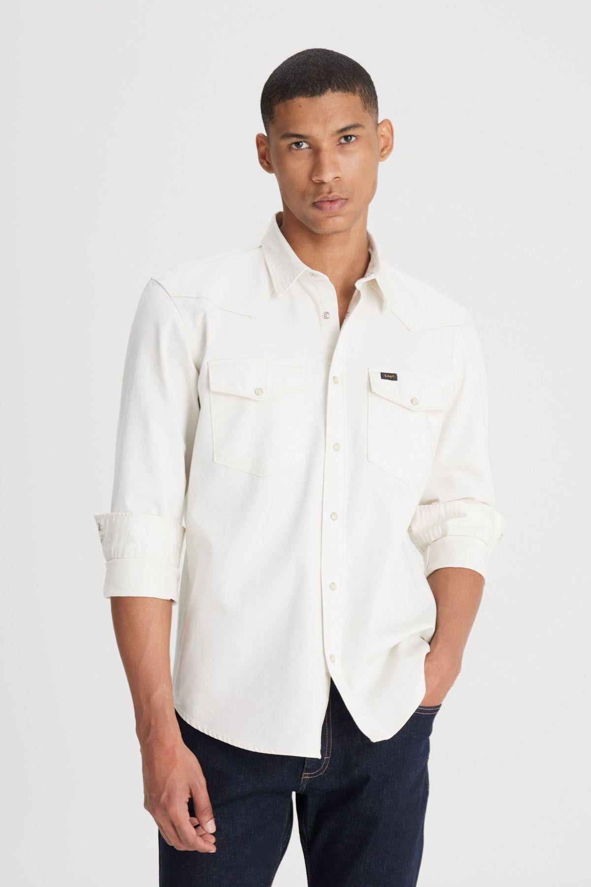 Lee Loose Fit Rahat Kesim Pamuklu Erkek Gömlek - L241514 - Lee - L241514