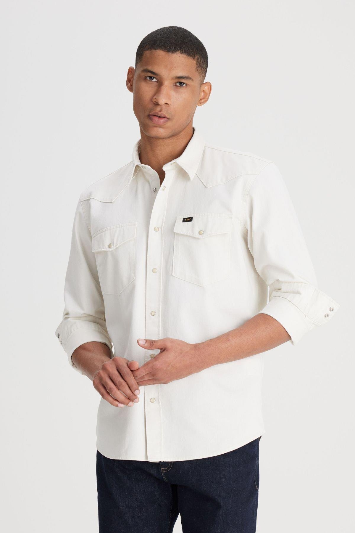 Lee Loose Fit Rahat Kesim Pamuklu Erkek Gömlek - L241514 - Lee - L241514