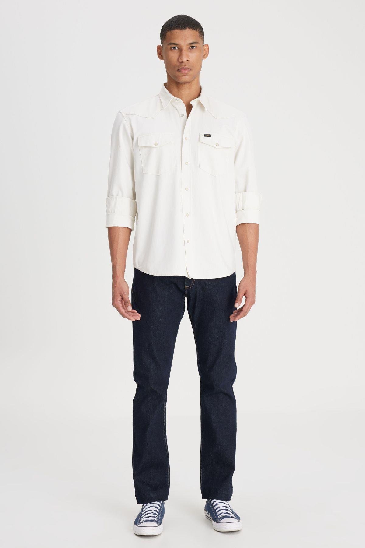 Lee Loose Fit Rahat Kesim Pamuklu Erkek Gömlek - L241514 - Lee - L241514