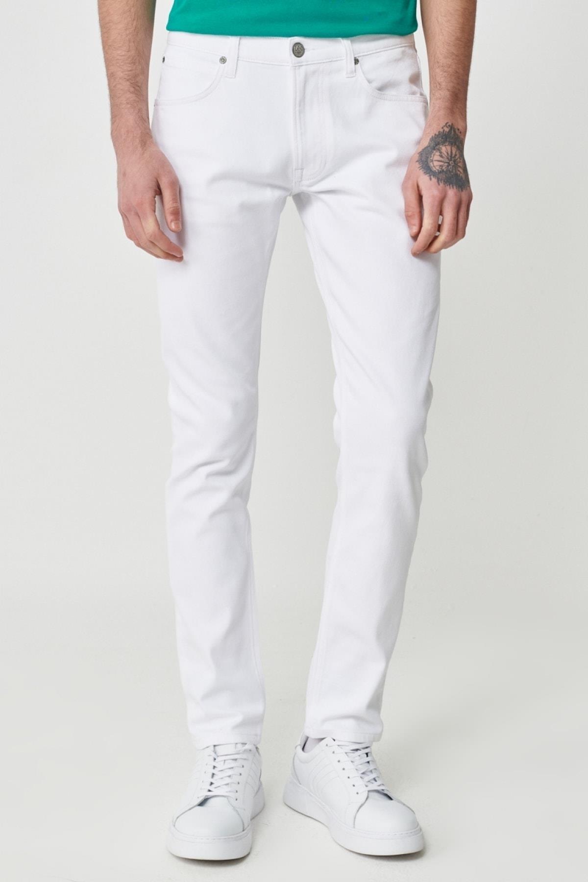 Lee Luke Slim Fit Dar Kesim Normal Bel Esnek Kot Pantolon - L719 - Lee - L719