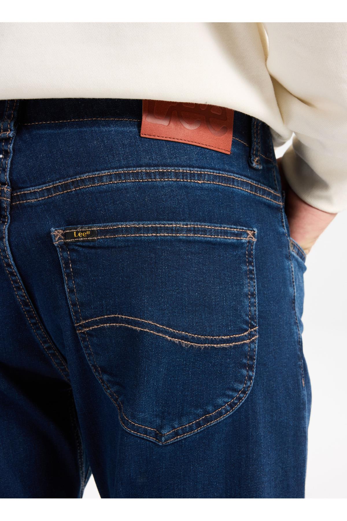 Lee Normal Bel Slim Fit Mavi Erkek Denim Pantolon Mavi Denim Pantolon-L72A00014CR - Lee - L72A-M