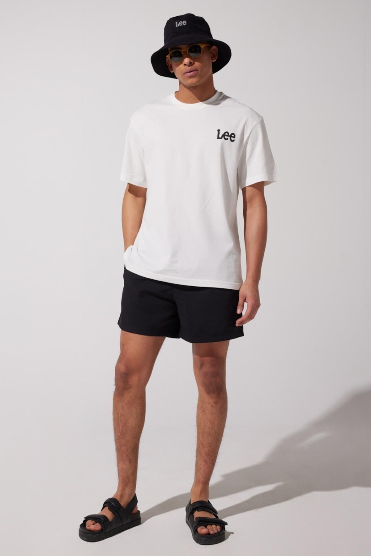 Lee Regular Fit Normal Bel Düz Renk Deniz Şortu - L231616 - Lee - L231616