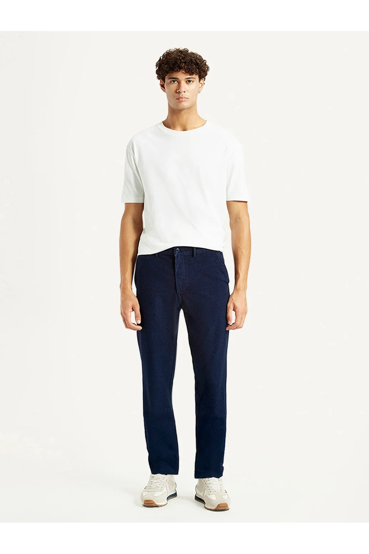 Levi’s Erkek Lacivert Rahat Kesim Orta Bel Kadife Chino Pantolon-005QT-0010 - Levi's - 005QT-0010