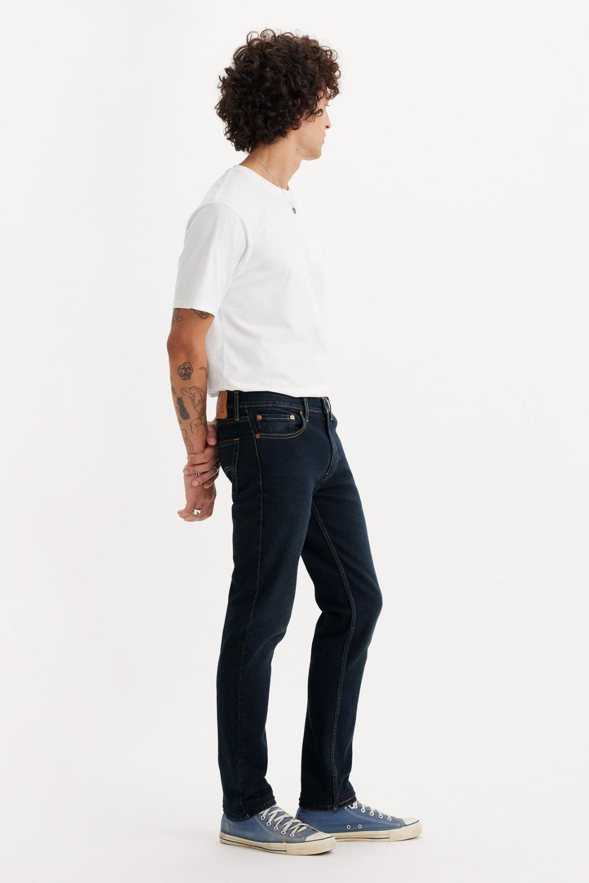 Levi's 511 Erkek Koyu Mavi Slim Fit Denim Kot Pantolon-A2081-0065 - Levi's - A2081-0065