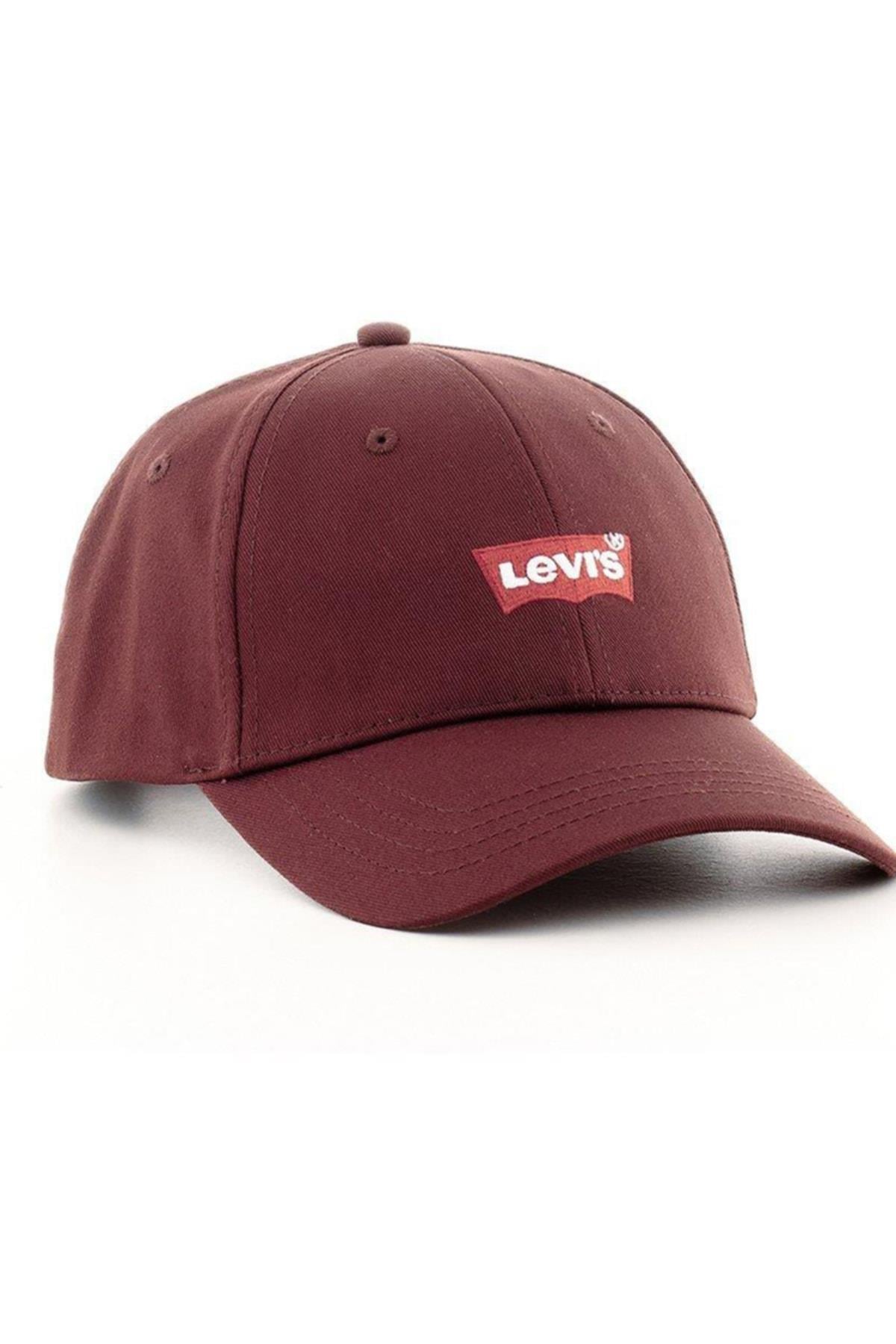 Levi's® Batwing Logolu Unisex Bordo Şapka - D5448-0002 - Levi's - D5448-0002