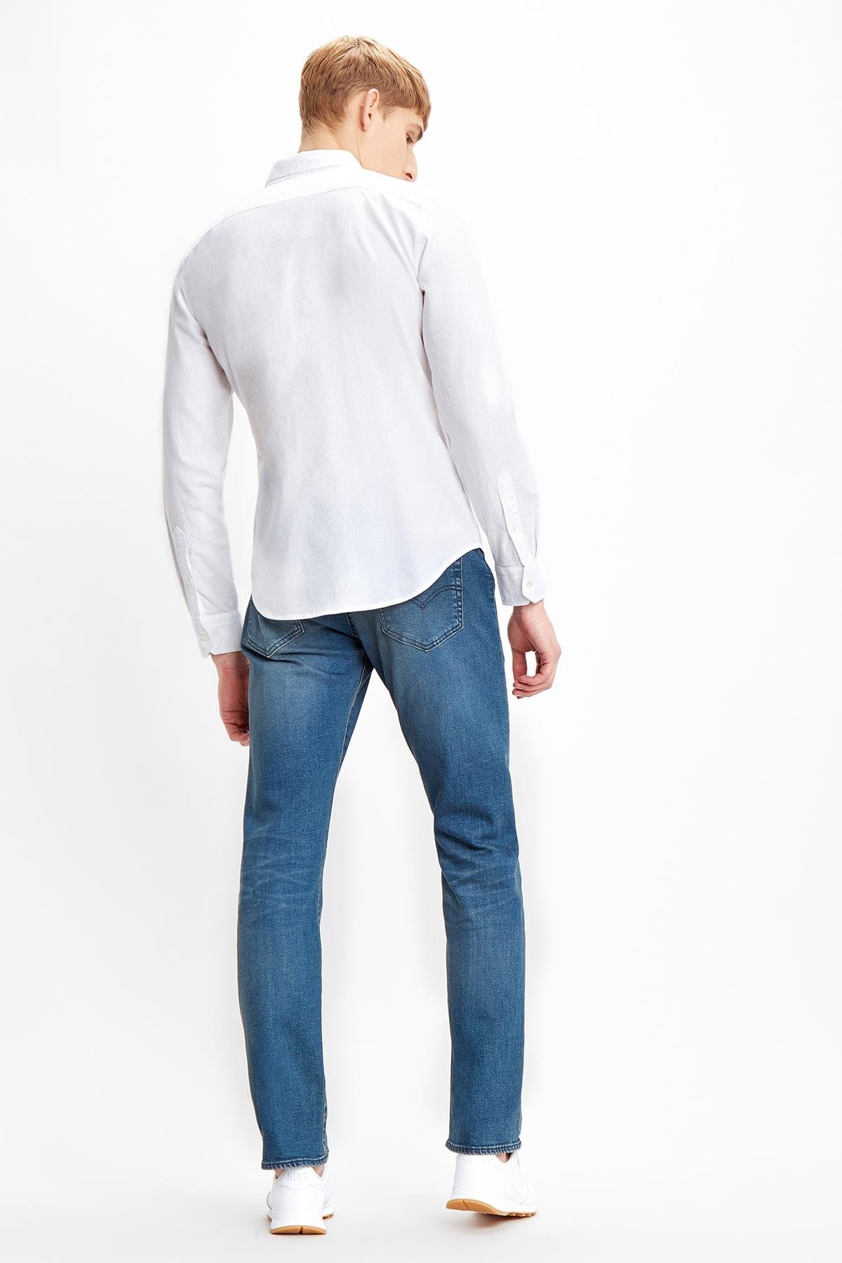 Levi's Beyaz Erkek Gömlek -  86625-0002 - Levi's - 86625-0002