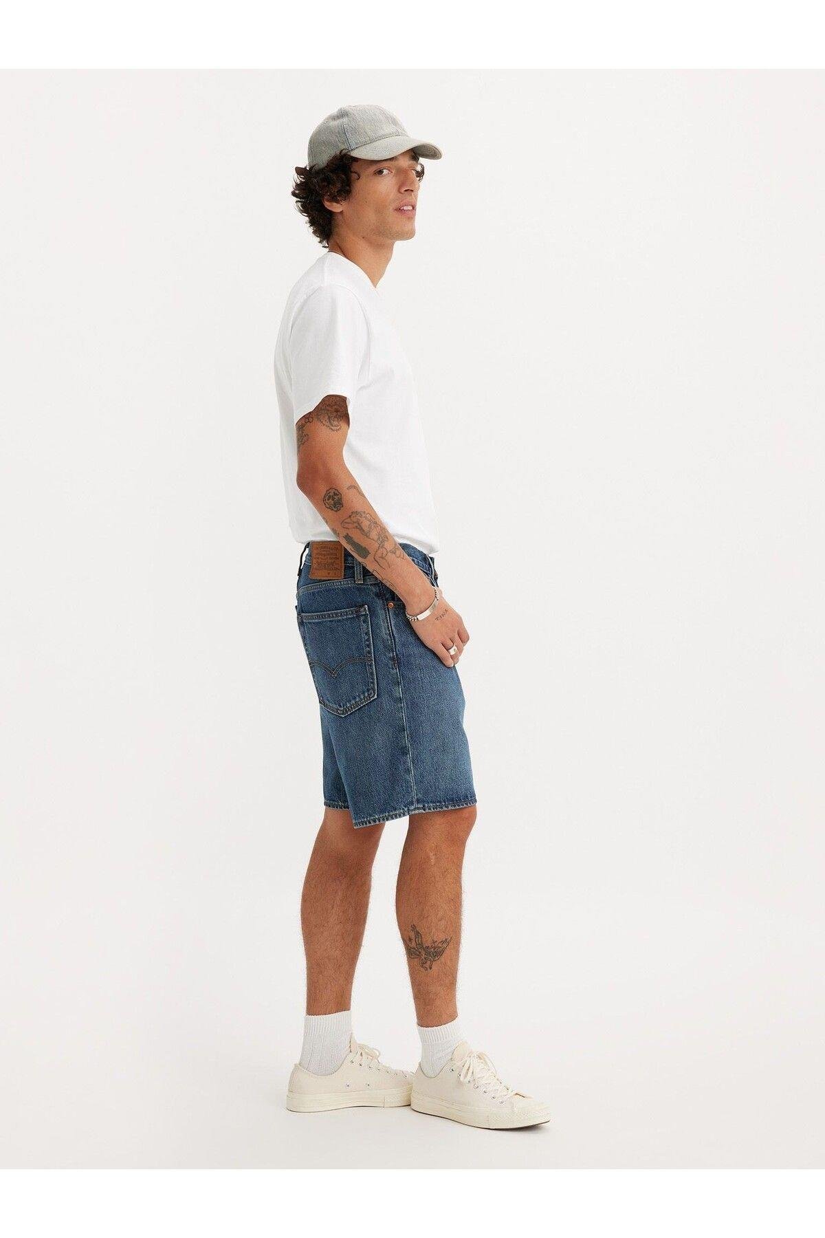 Levi's Erkek 468 LOOSE JEAN ŞORT - A8461-0003 - Levi's - A8461-0003