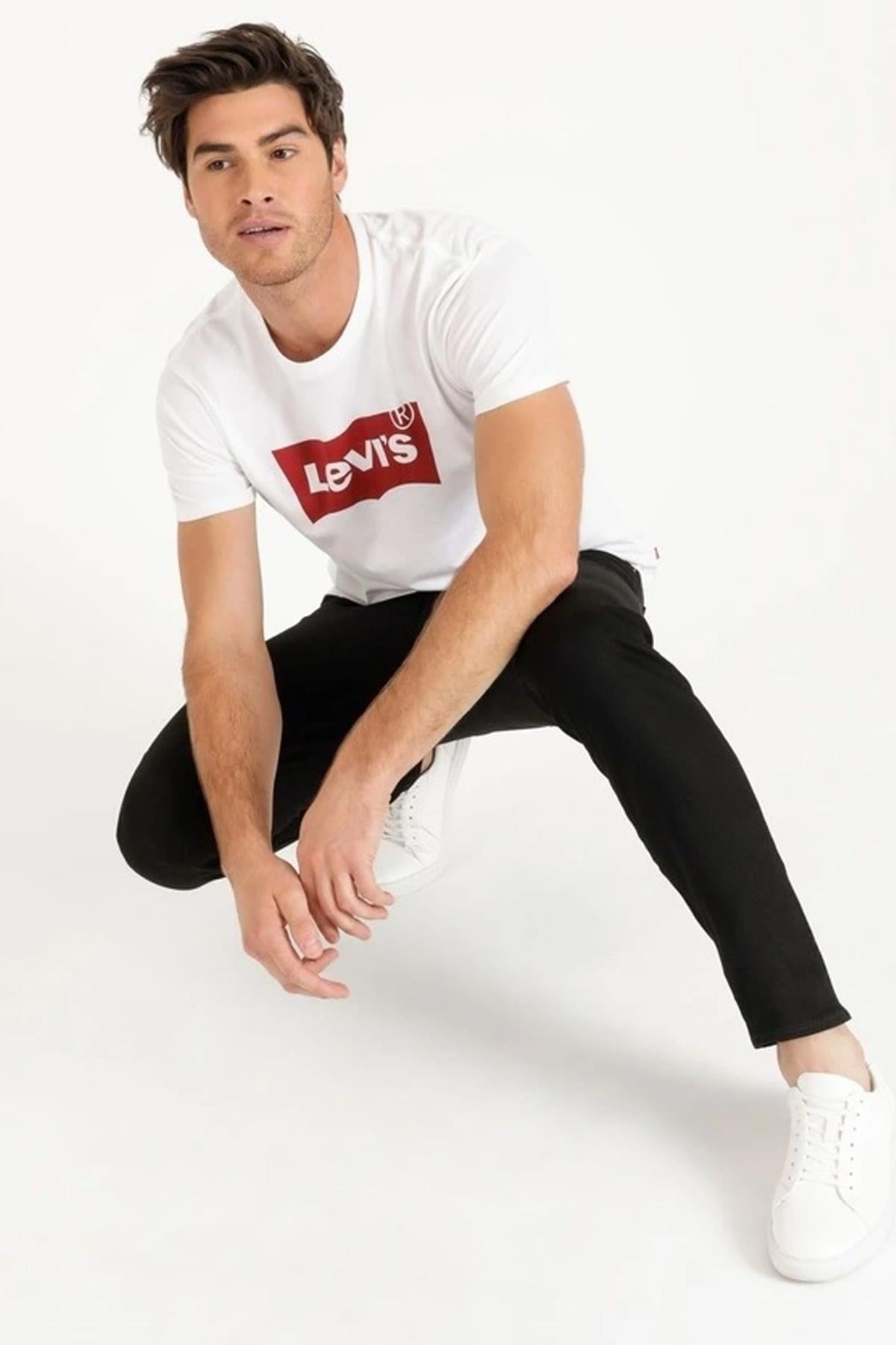 Levi's Erkek 511 Slim Jeans Siyah Eco Performance Warm Jeans A2081-0043 - Levi's - A2081-0043
