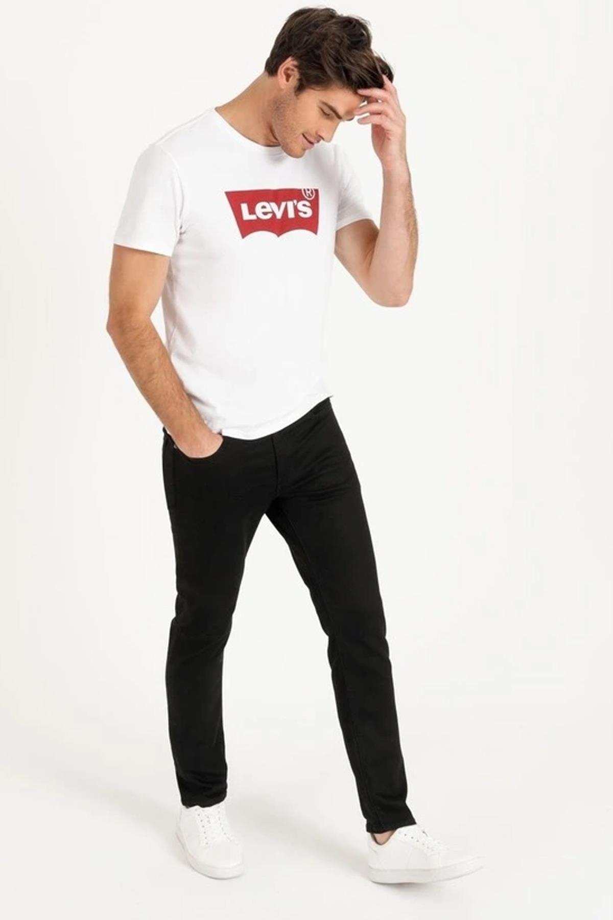 Levi's Erkek 511 Slim Jeans Siyah Eco Performance Warm Jeans A2081-0043 - Levi's - A2081-0043
