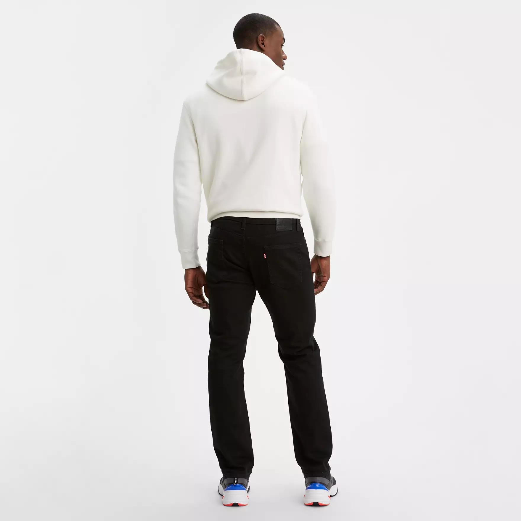 Levi's Erkek 514™ Straight Fit Siyah Kot Pantolon - A4906-0015 - Levi's - A4906-0015