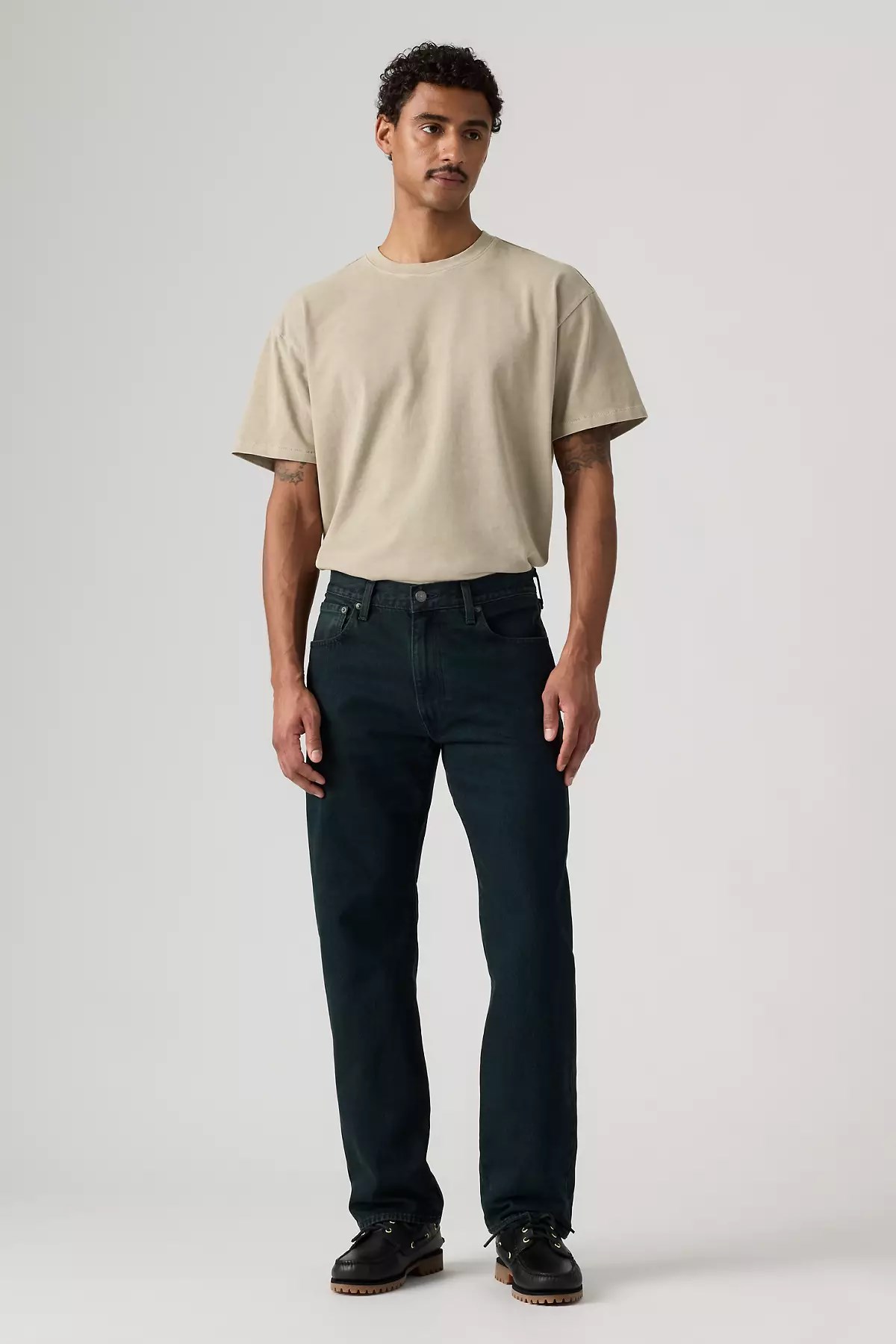 Levi's Erkek 555™ Rahat Kesim Lacivert Kot Pantolon - 003VA-0008 - Levi's - 003VA-0008