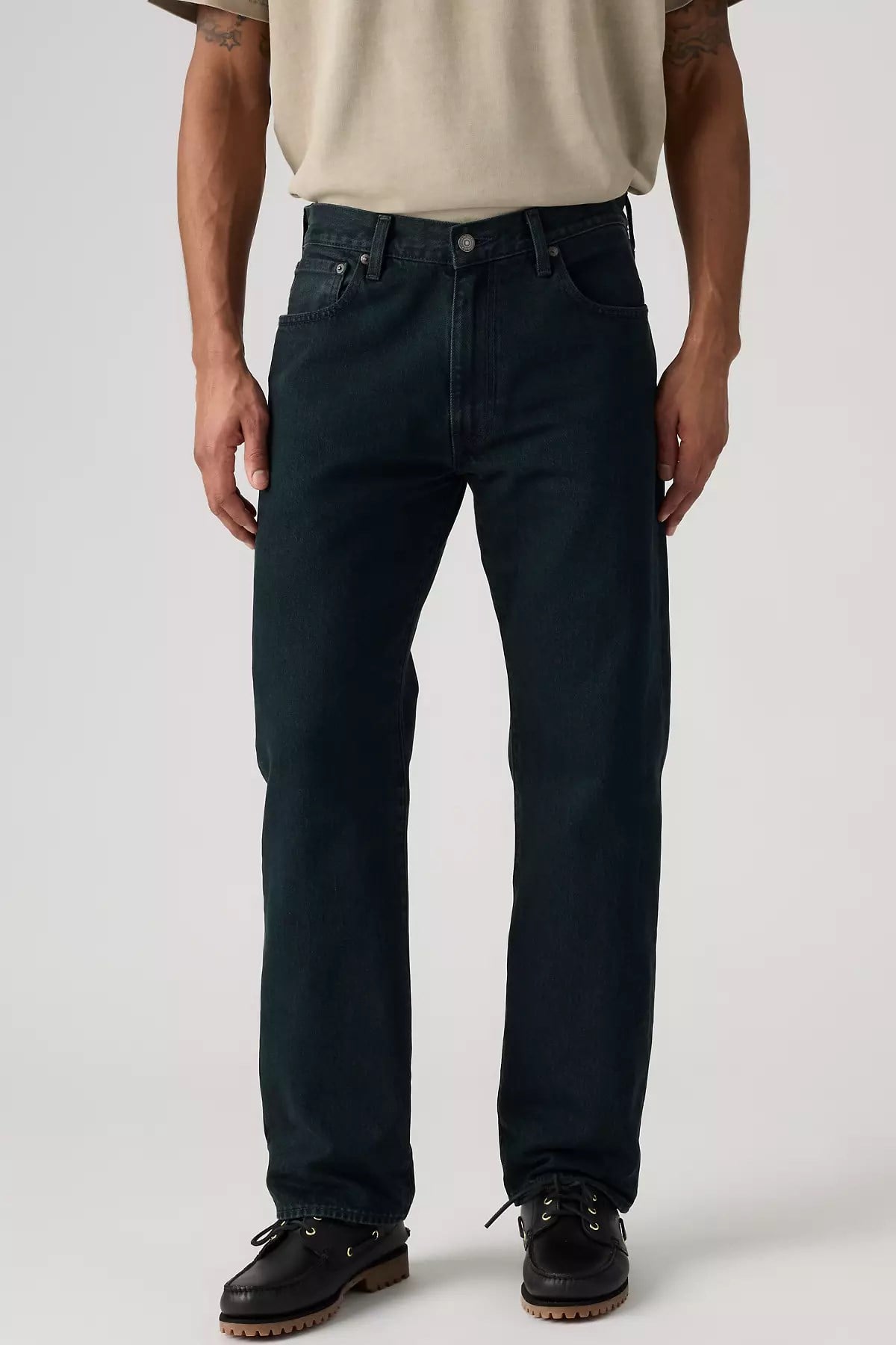 Levi's Erkek 555™ Rahat Kesim Lacivert Kot Pantolon - 003VA-0008 - Levi's - 003VA-0008