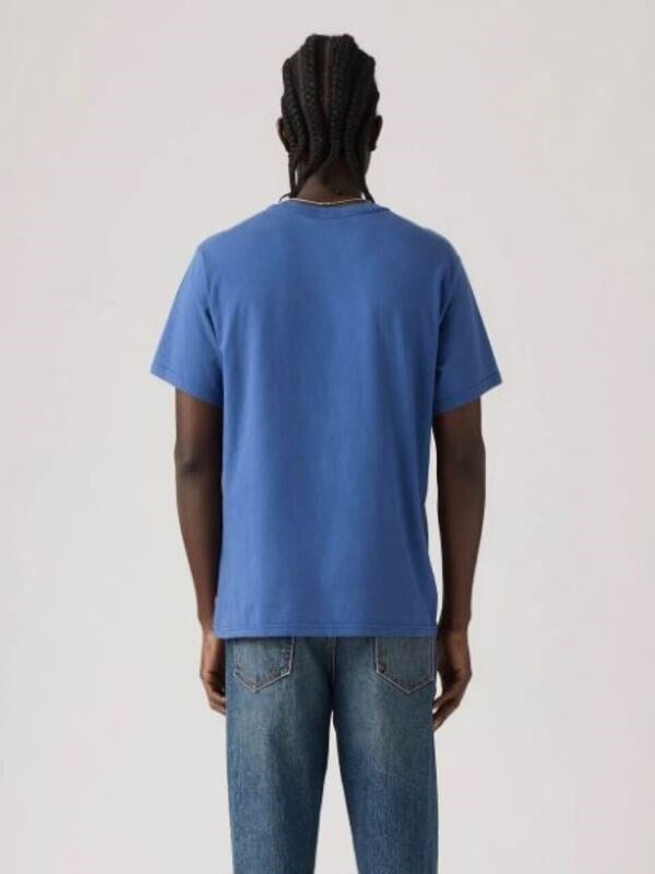Levi's Erkek Bisiklet Yaka Kısa Kollu Mavi T-Shirt - A20820362 - Levi's - A20820362