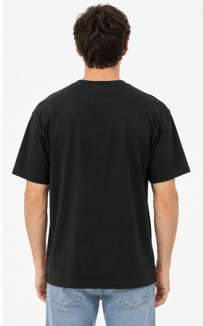 Levi's Erkek bisiklet yaka marka logolu siyah tişört -A9440-0023  - Levi's - A9440-0023